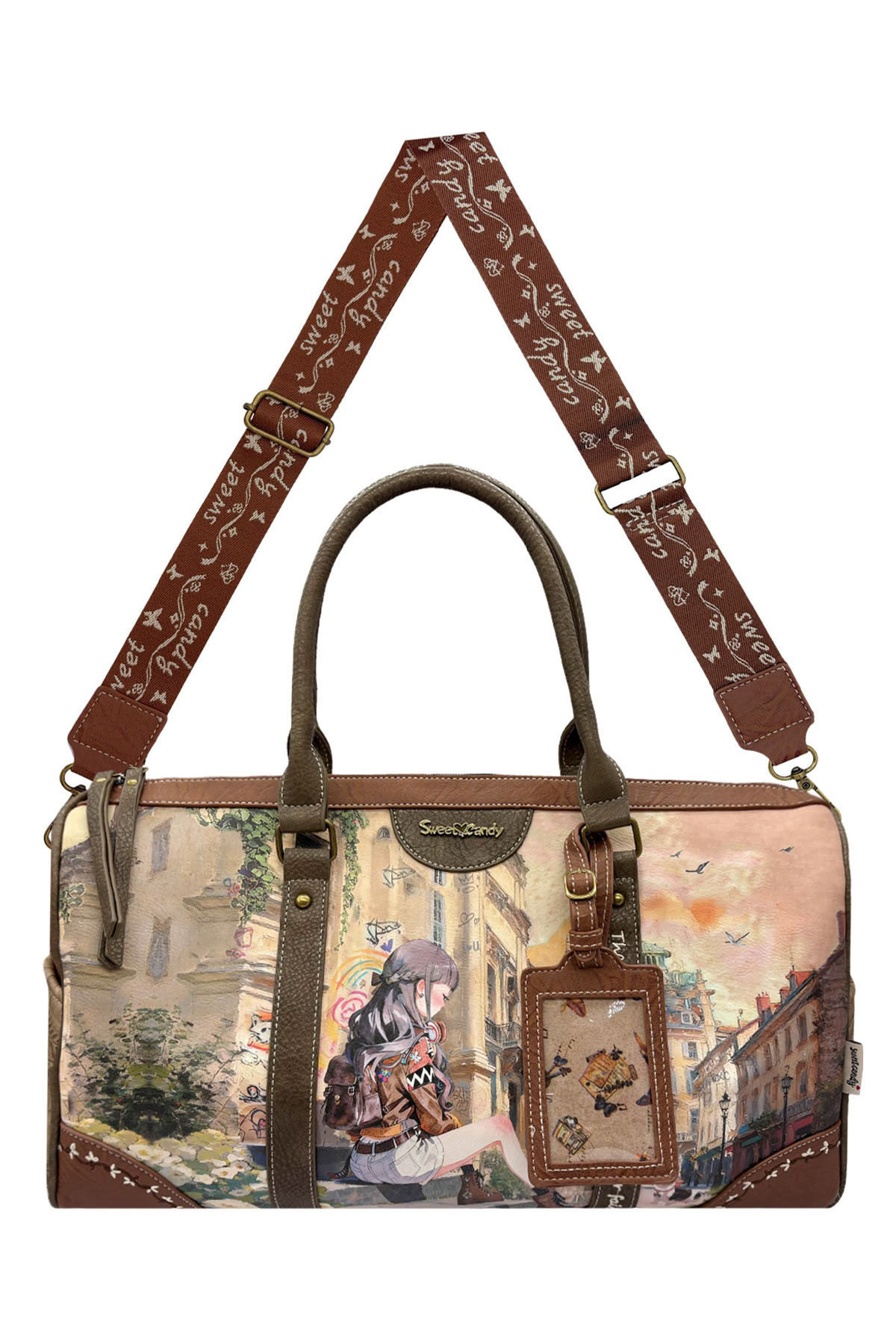 Wholesaler SWEET & CANDY - C-359-05-B26 Sweet Candy weekender big bag