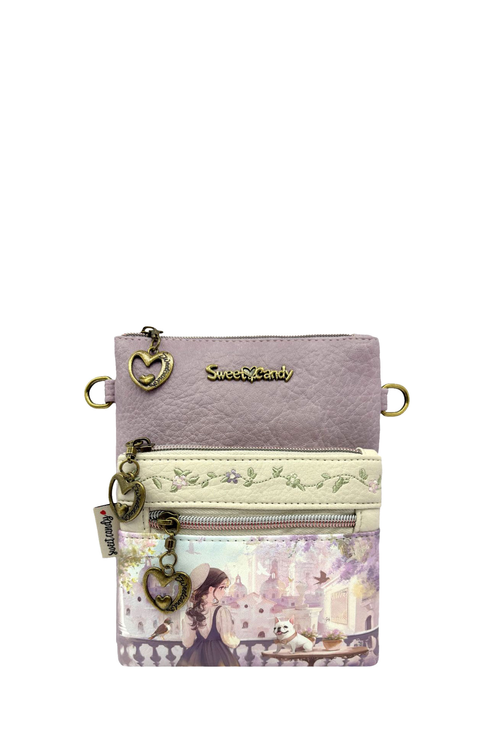 Grossista SWEET & CANDY - C-269-04-A26 Borsa a tracolla sintetica Sweet & Candy