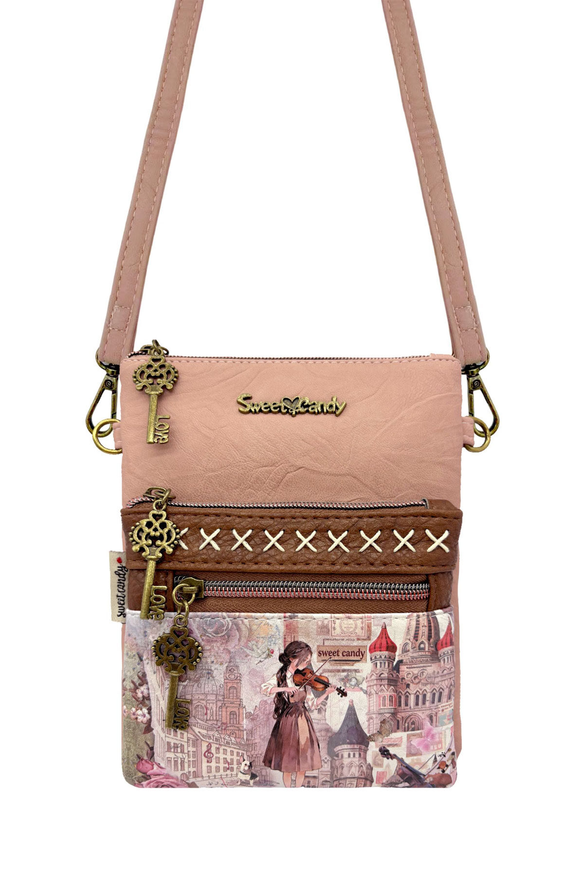 Wholesaler SWEET & CANDY - Sweet & Candy C-269-05-B26 Synthetic crossbody pouch
