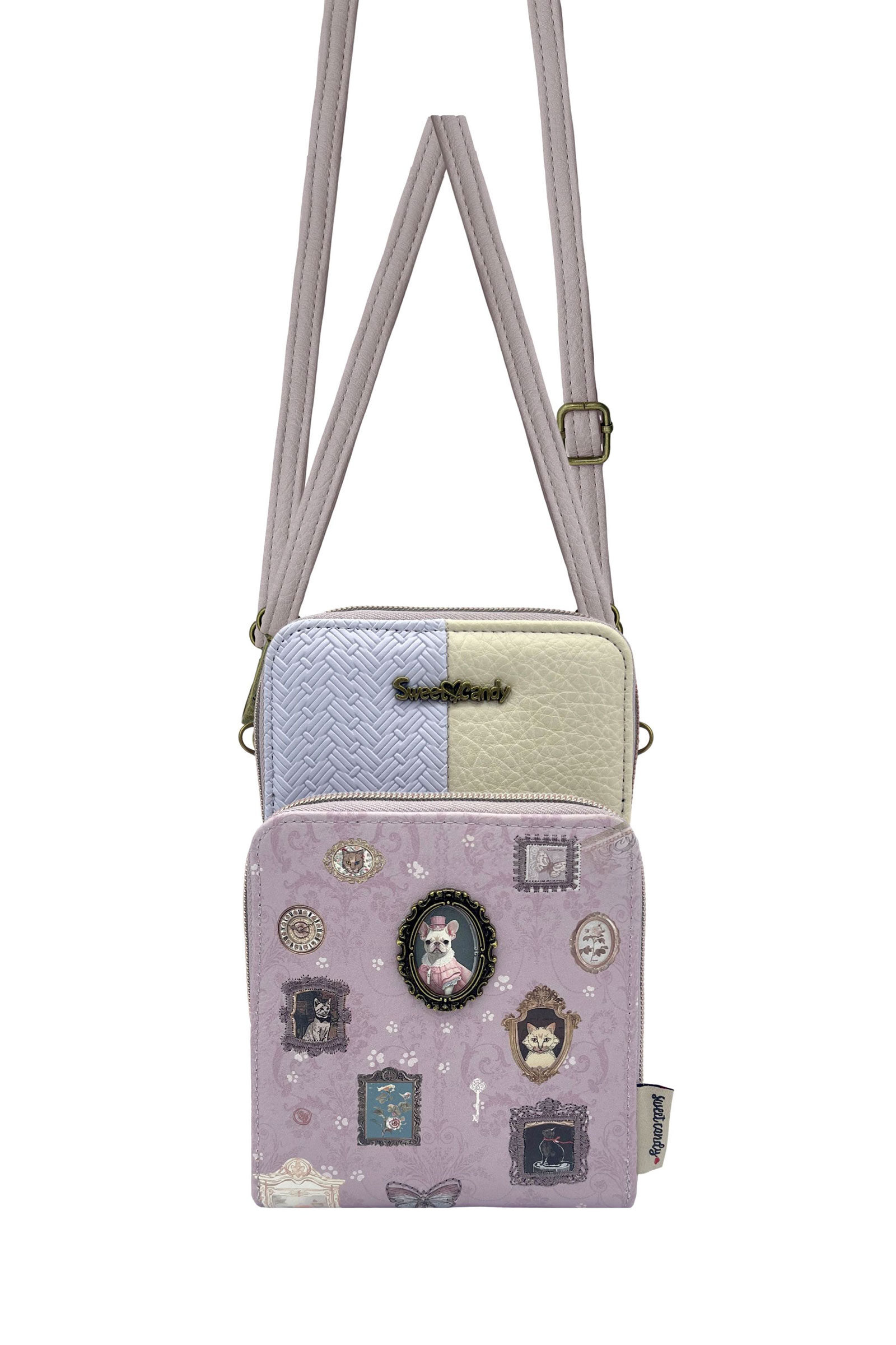 Wholesaler SWEET & CANDY - Sweet & Candy MG-134-01-A26 Synthetic phone-size crossbody pouch