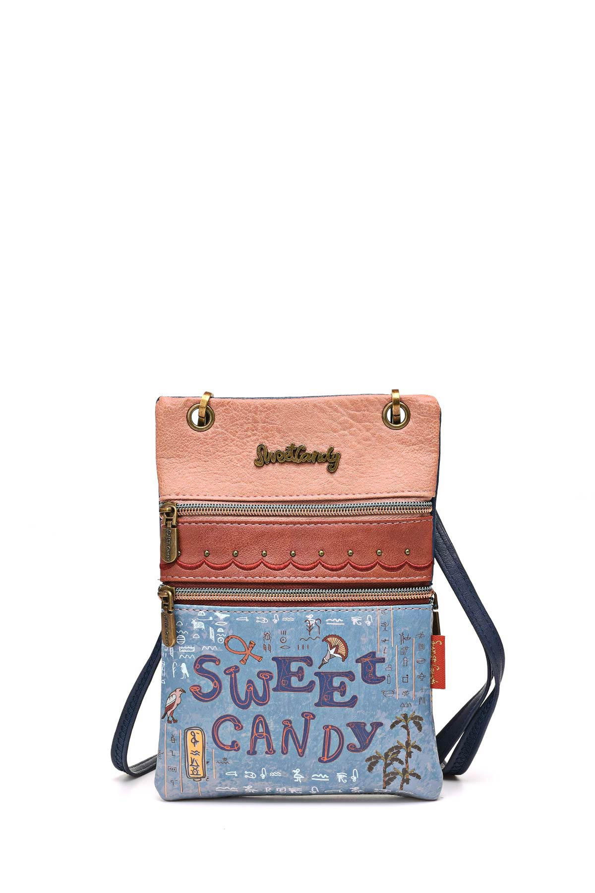 Wholesaler SWEET & CANDY - Sweet & Candy SC-031-VV Synthetic phone-size crossbody pouch