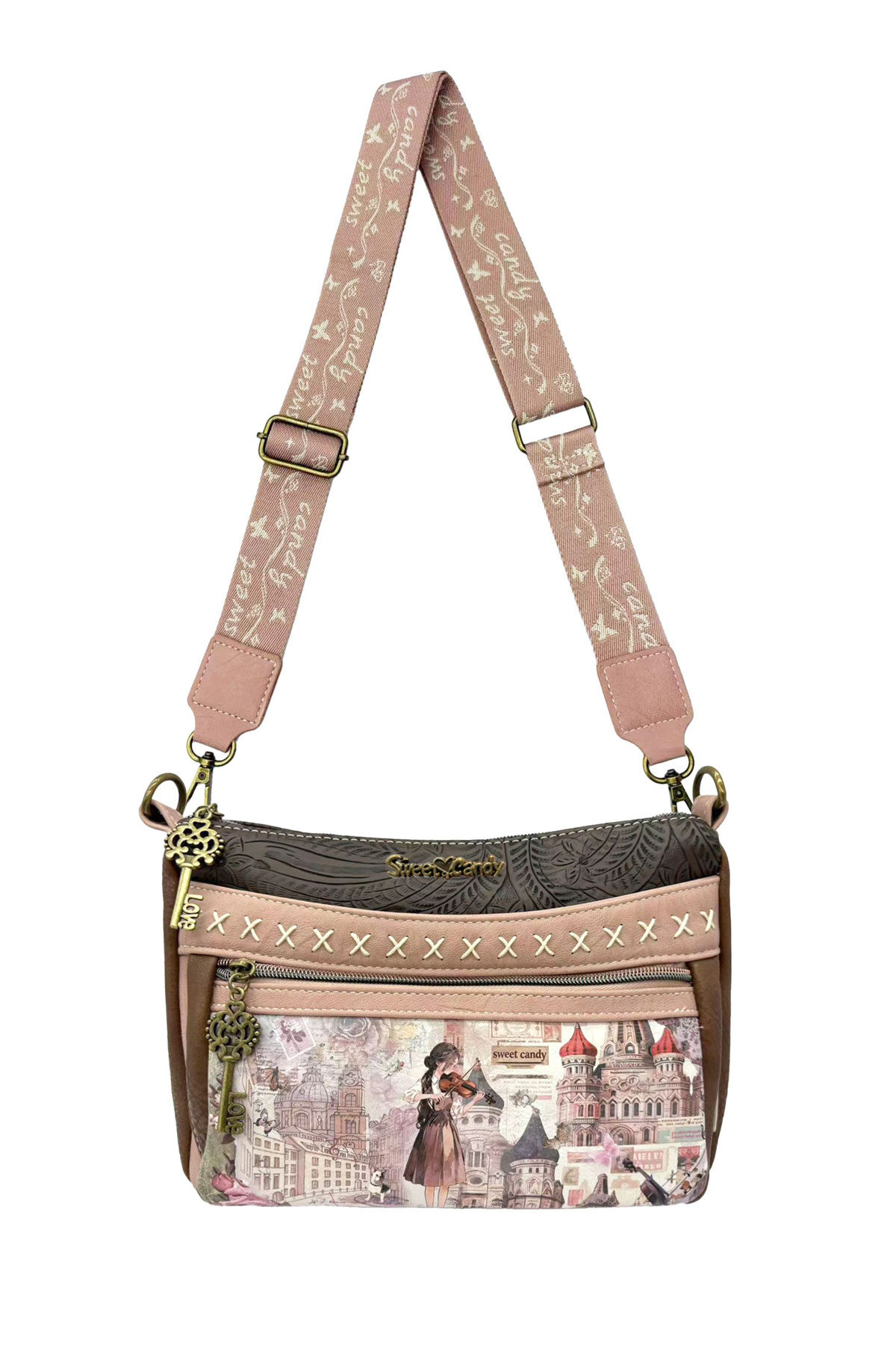 Grossista SWEET & CANDY - C-332-05-B26 Borsa a tracolla Sweet & Candy