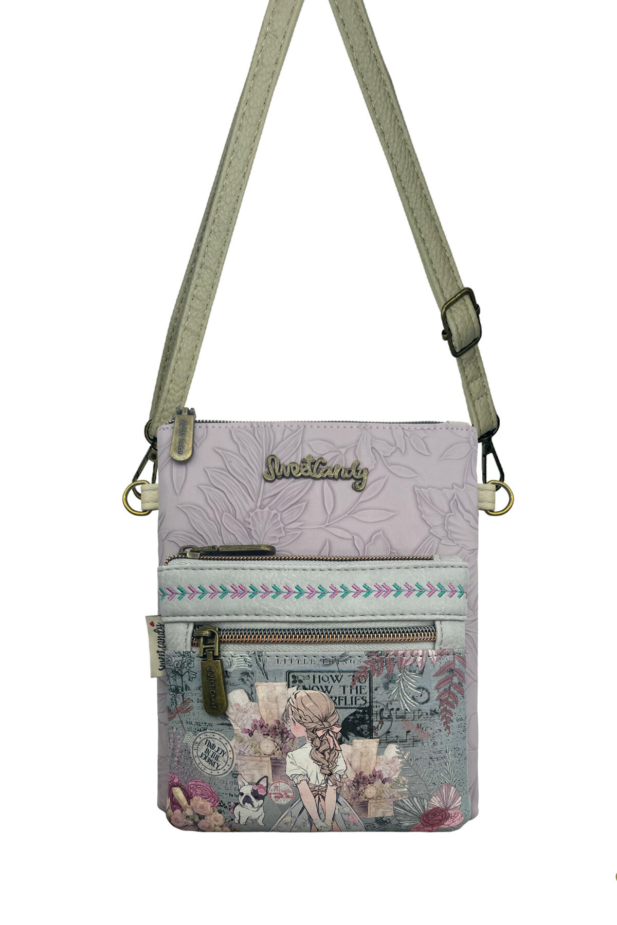 Großhändler SWEET & CANDY - C-269-02-25A Synthetische Umhängetasche süß & Süßigkeiten