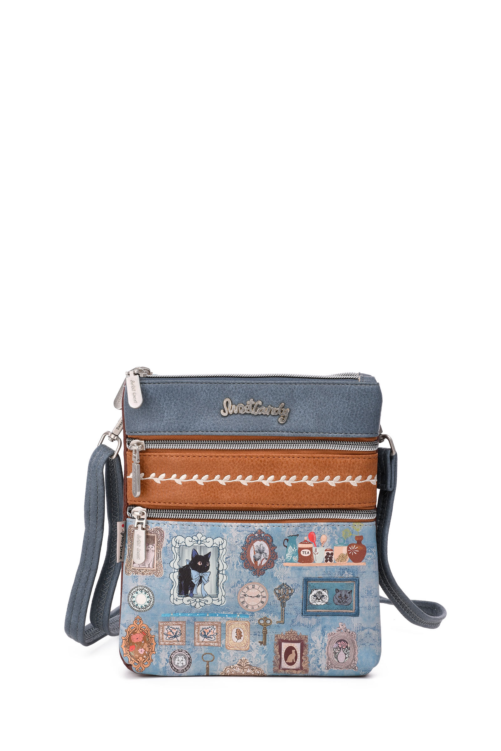 Grossista SWEET & CANDY - XK-17-A26 Borsa a tracolla Little Kat in materiale sintetico Sweet & Candy