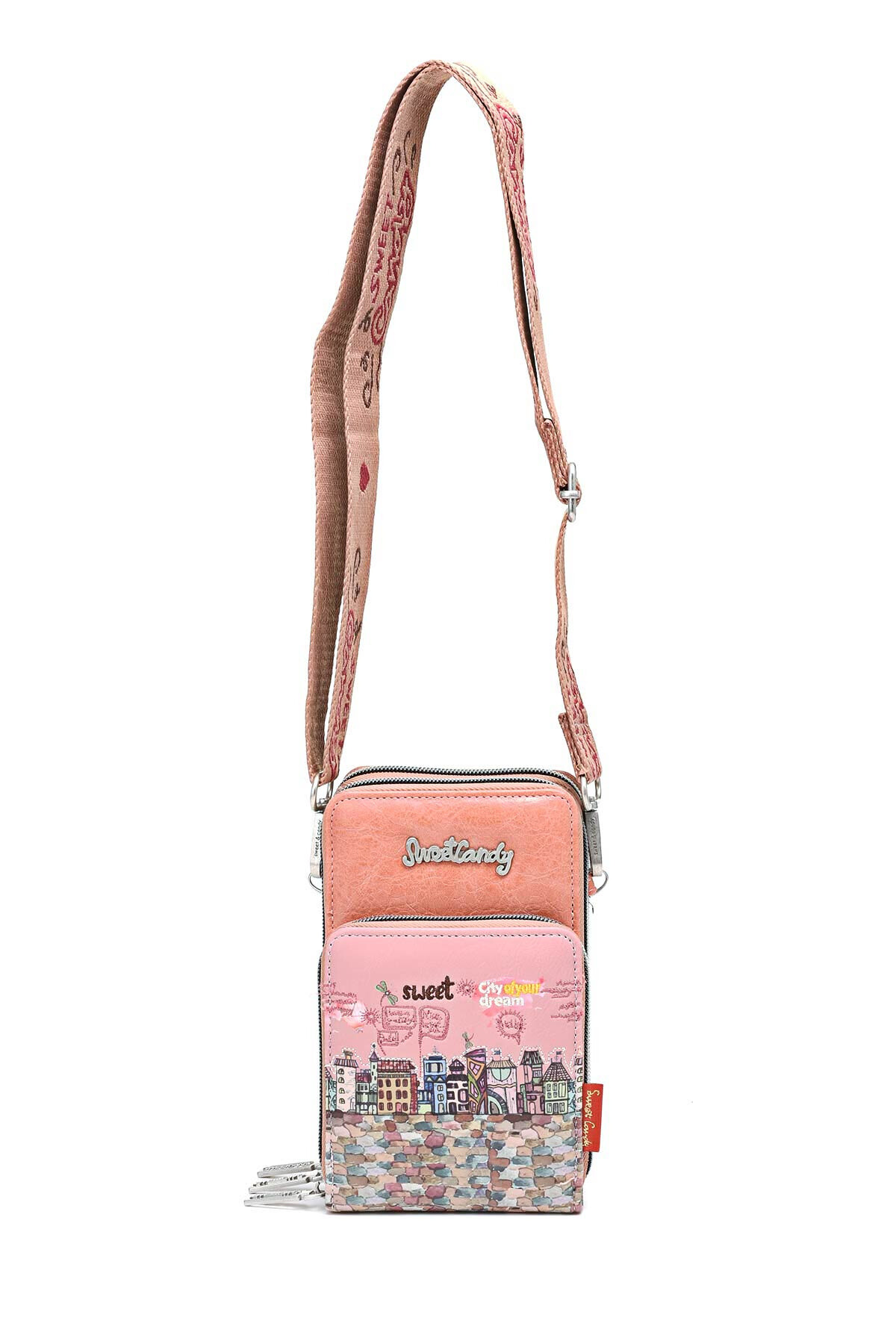 Wholesaler SWEET & CANDY - Sweet & Candy SC-084-VV Synthetic phone-size crossbody pouch