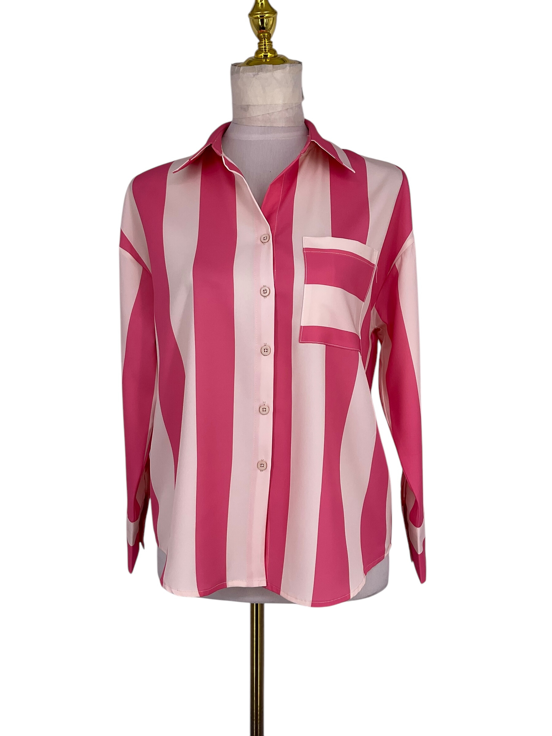 Wholesaler Sweet Miss - Striped printed shirt