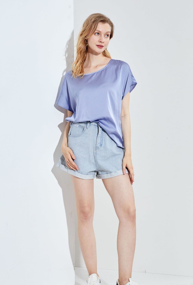 Wholesaler Sweet Miss - Satin t-shirt