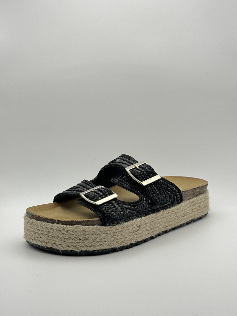 Wholesaler Sweet Shoes - Fancy sandals with jewel pattern and shiny braids