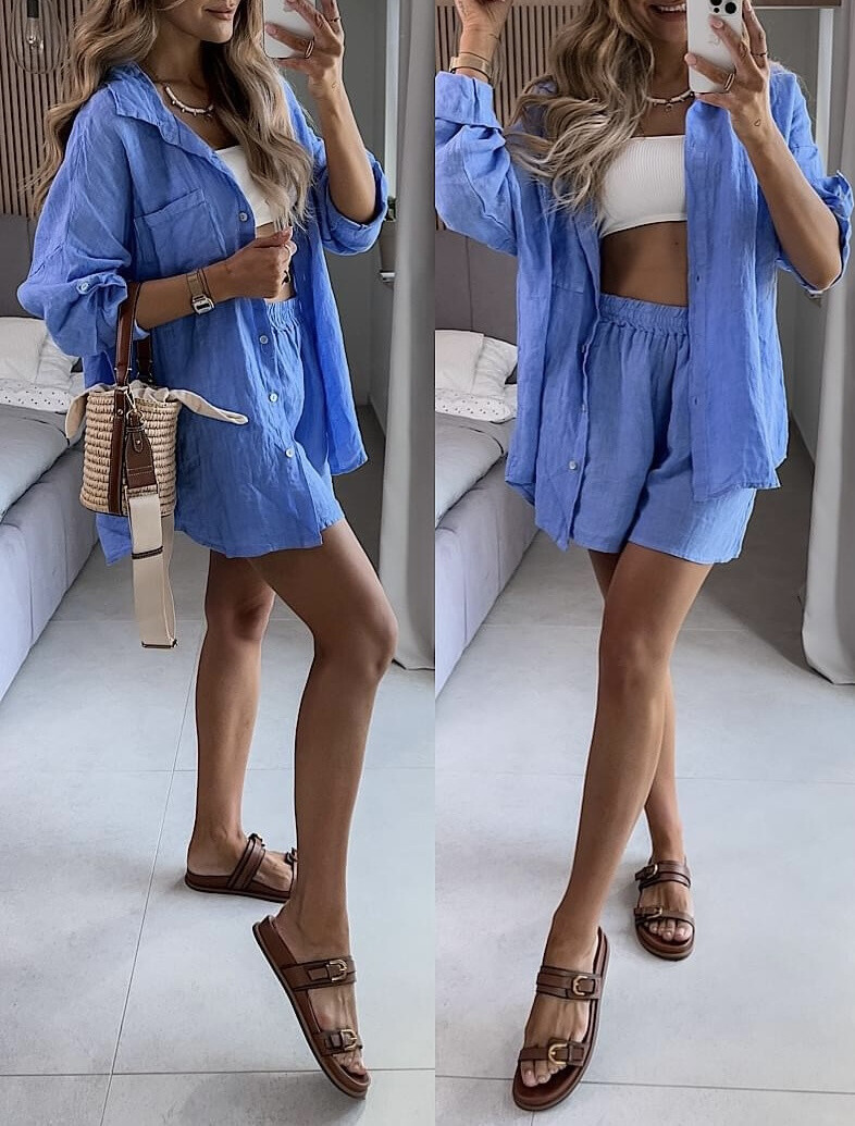 Wholesaler Sweetissima - Complete linen for women, shirts with shorts