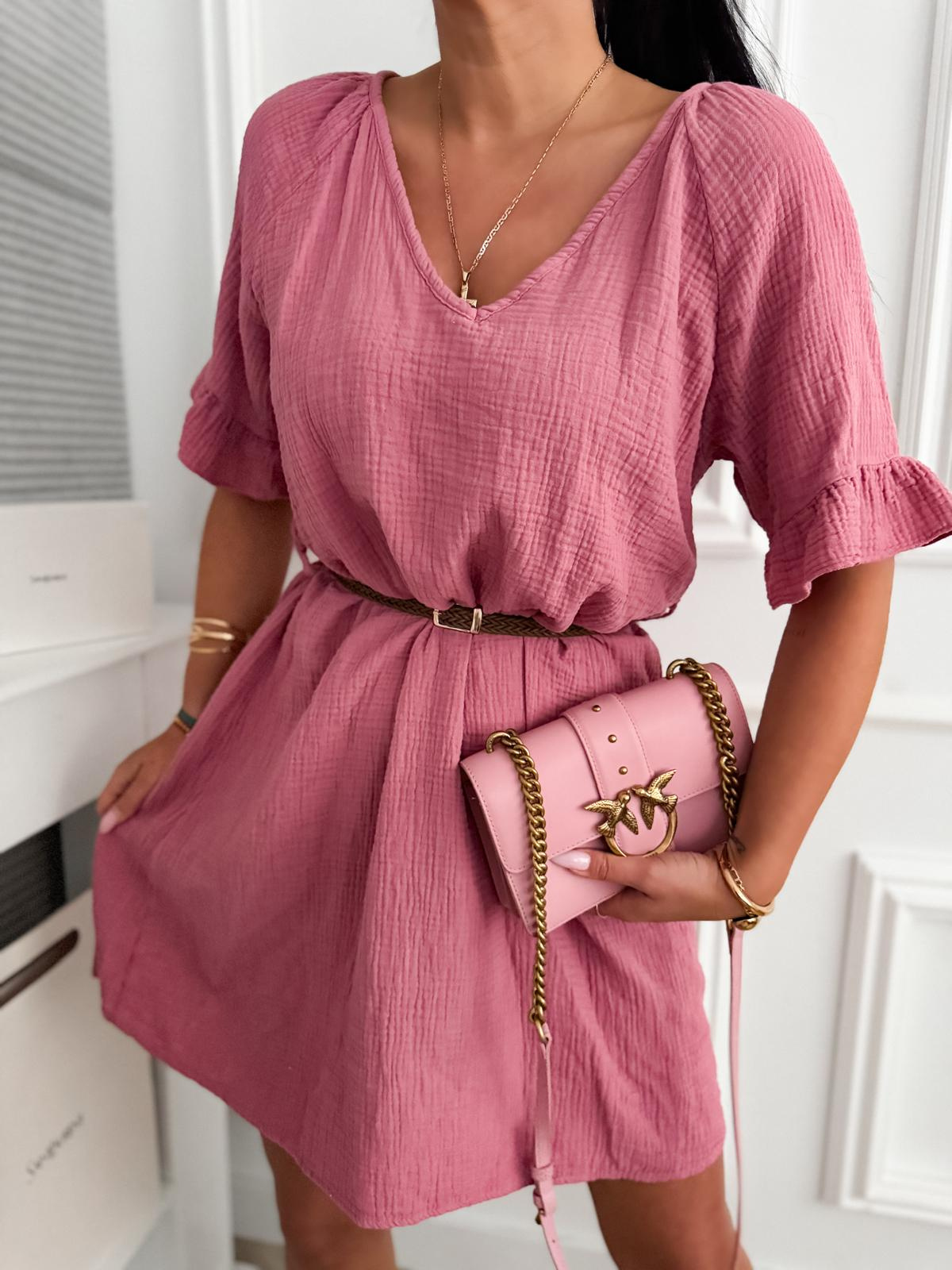 Wholesaler Sweetissima - Short dress with belt