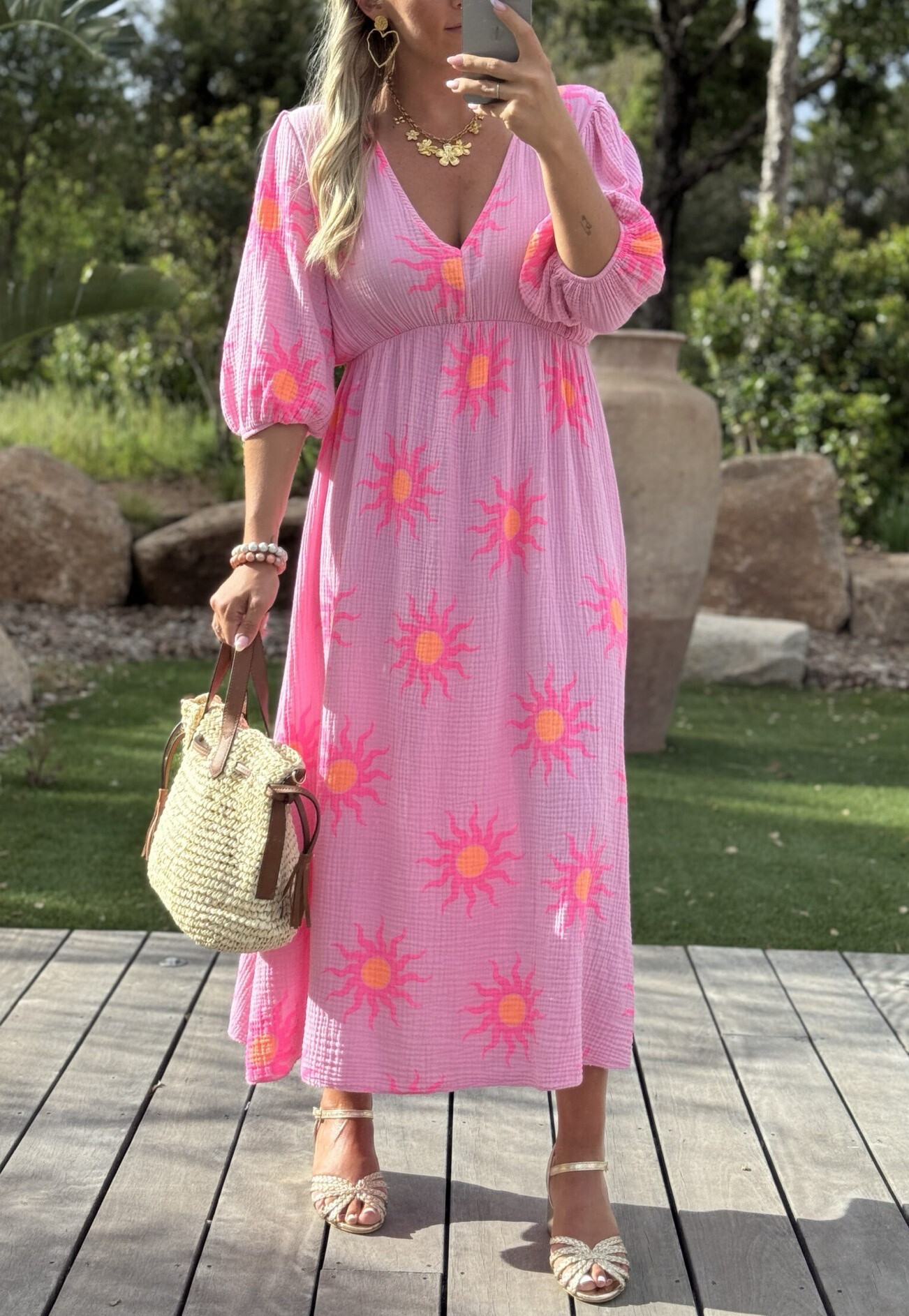 Mayorista Sweetissima - Vestidos largos con leopardo impreso