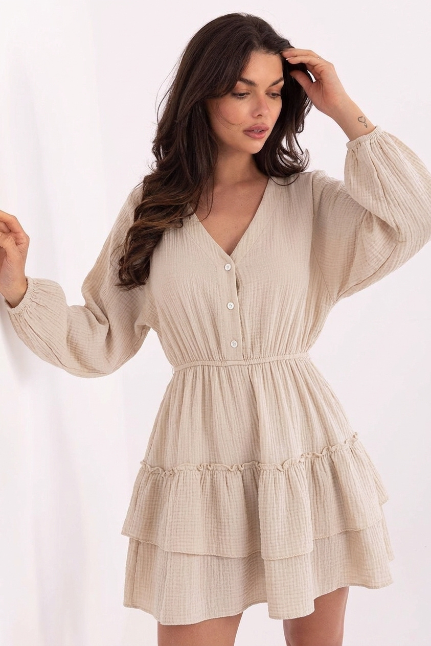 Mayorista Sweetissima - Vestido corto con escote en V