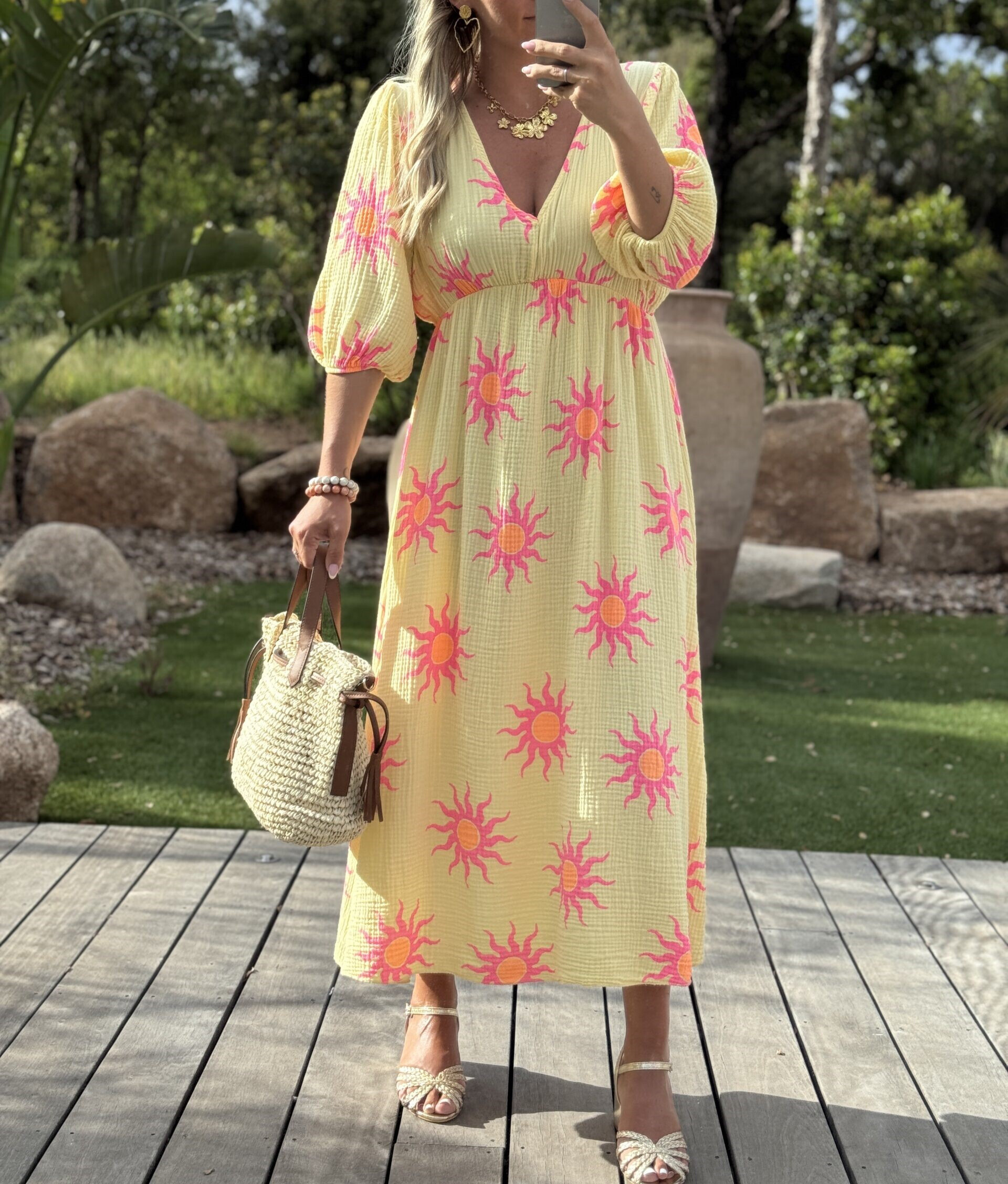 Mayorista Sweetissima - Vestidos largos con leopardo impreso