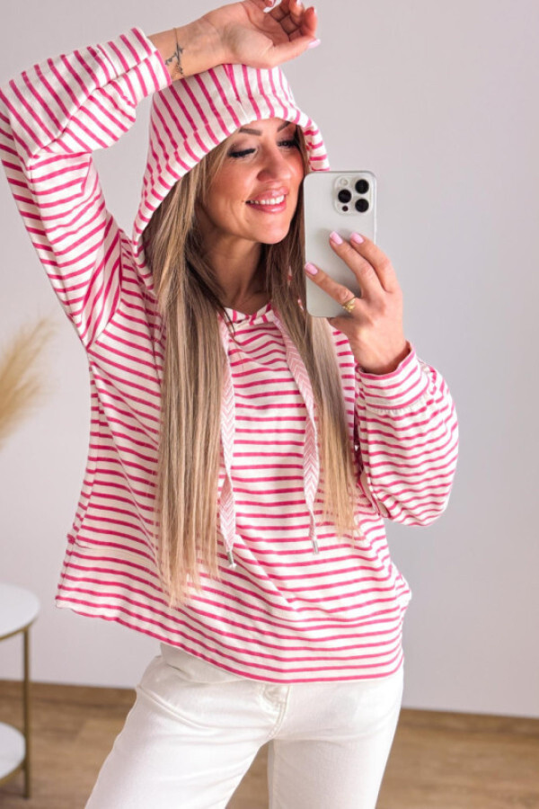 Großhändler Sweetissima - Gestreifte Shirts mit Zitronenstickerei