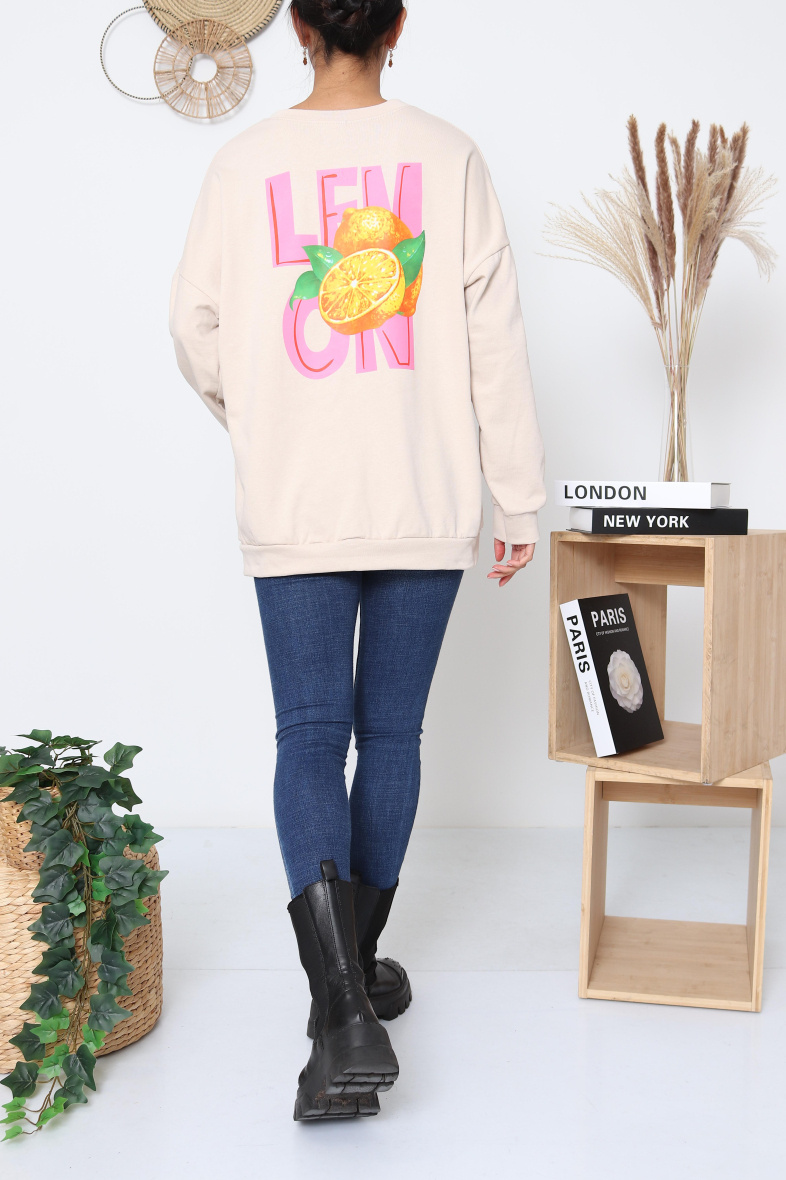 Mayorista SYBELLA - Sudadera limon