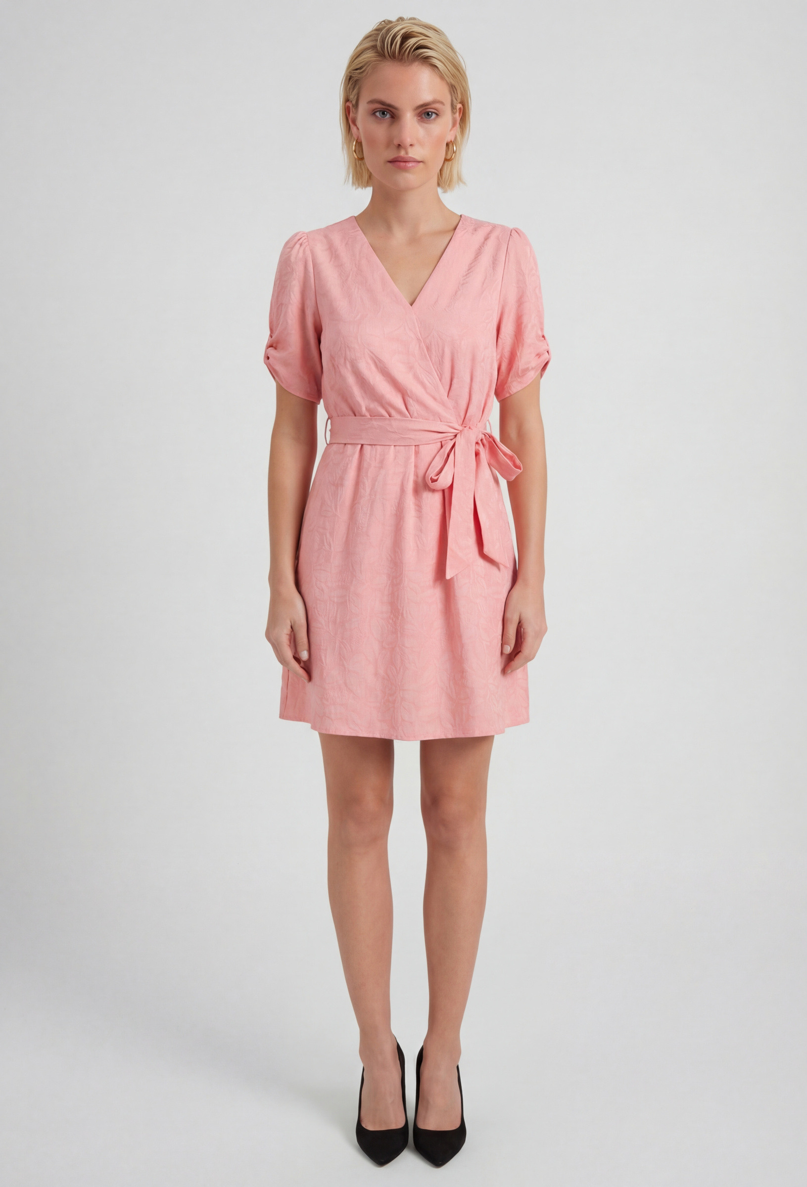 Robe Z Supply Manches Courtes épaules Froides - Rose Baroque - Neuf Avec étiquettes