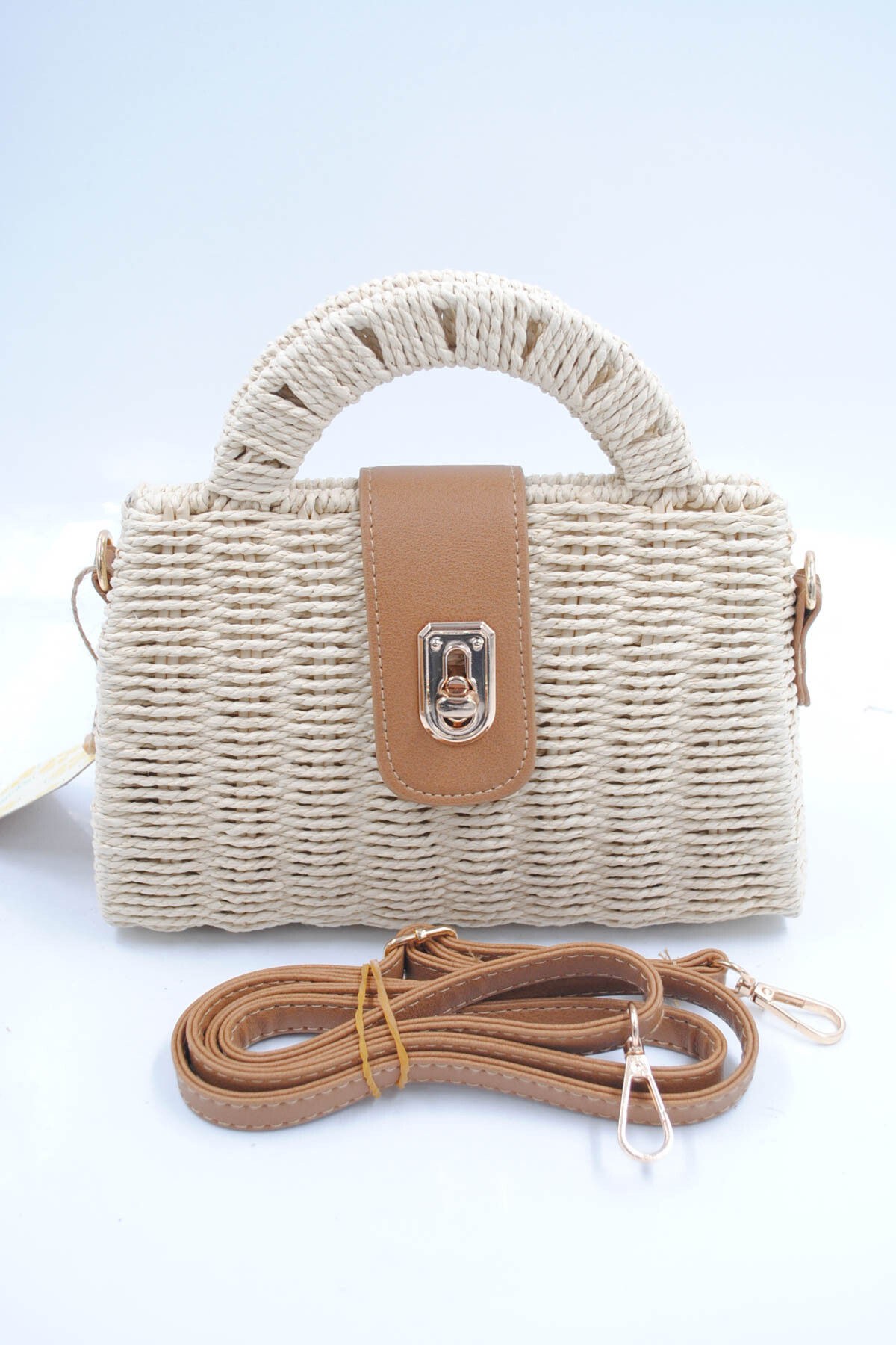 Wholesaler SyStyle - Synthetics bag straw effect