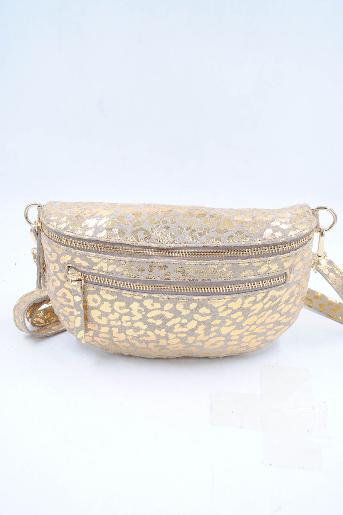 Grossiste SyStyle - SAC BANANE EN CUIR MOTIF BRILLANTE