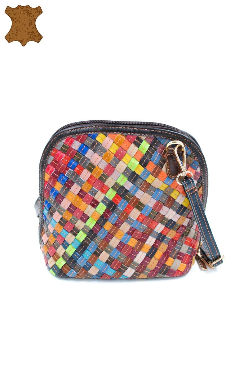 Mayorista SyStyle - BOLSO BANDOLERA DE PIEL MULTICOLOR