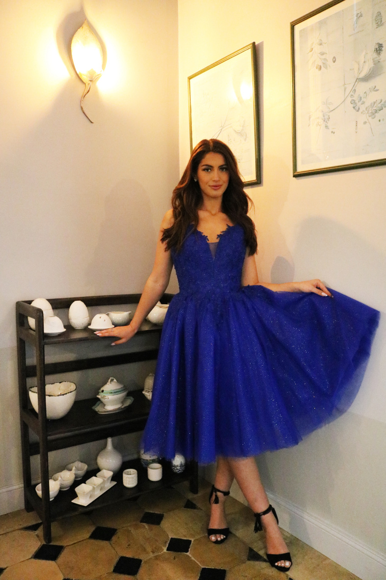 Wholesaler T.L. MARIAGE - Short evening dress
