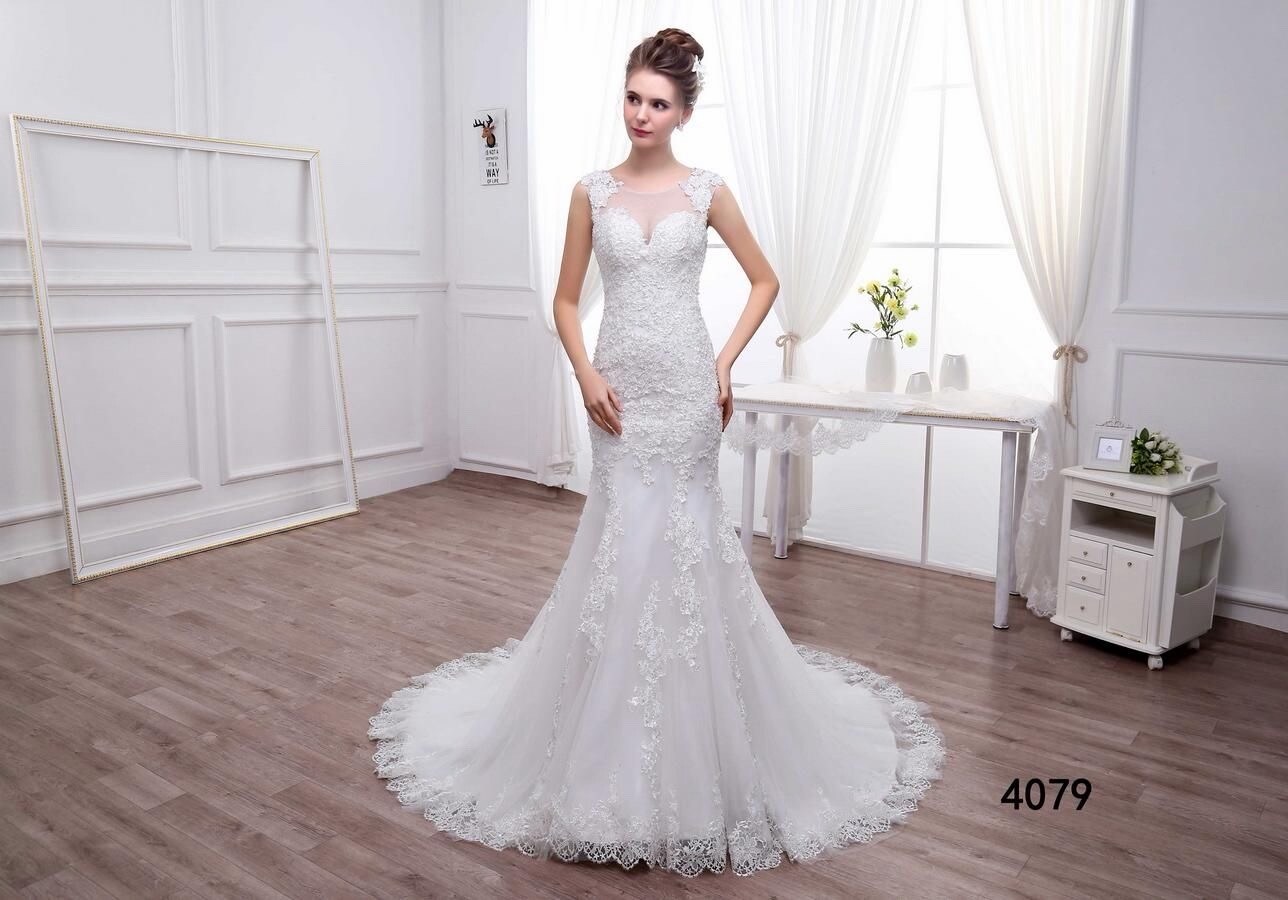 Grossiste T.L. MARIAGE - Robe de mariage sirène sans manche