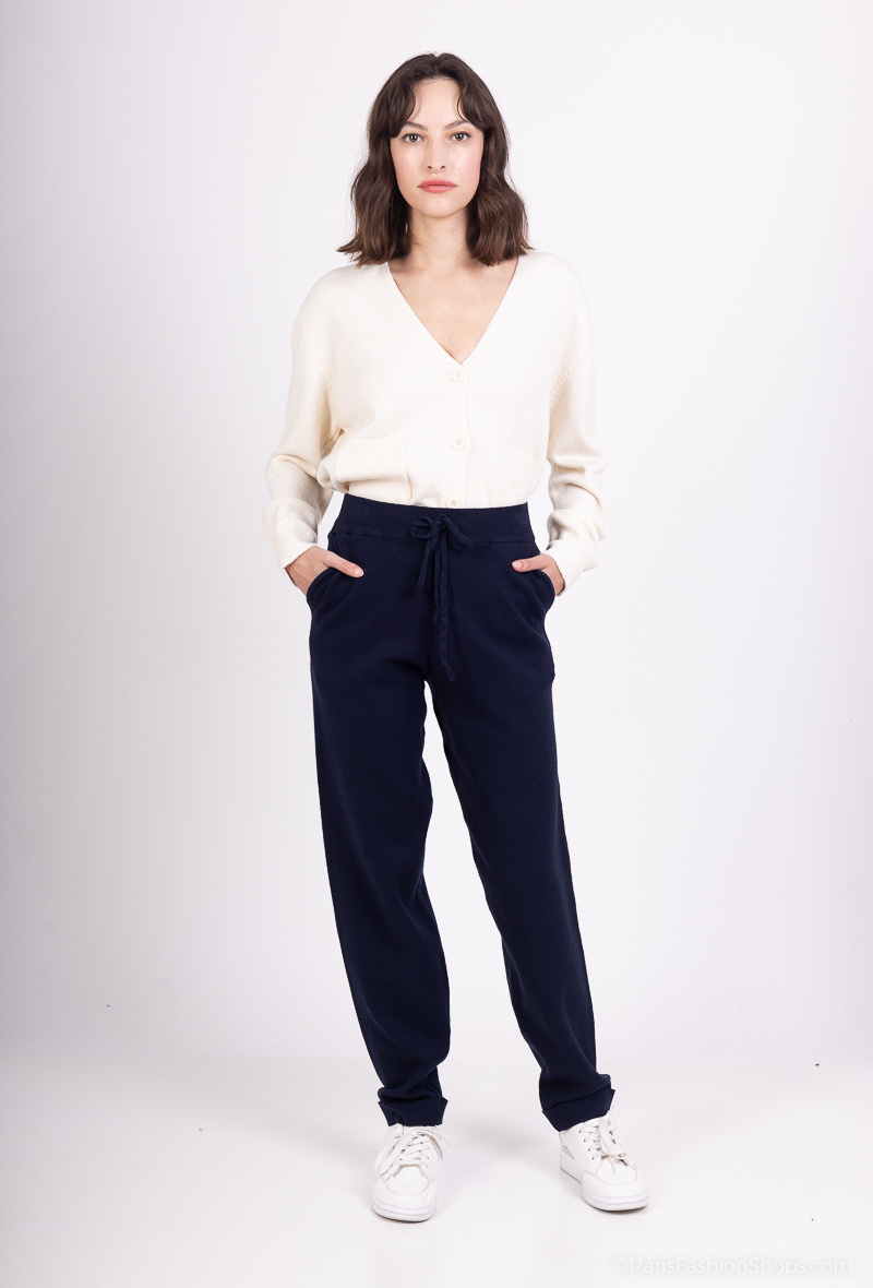 Großhändler Tandem - SCHLANKE STRICKHOSE MIT ELASTISCHEM BUND