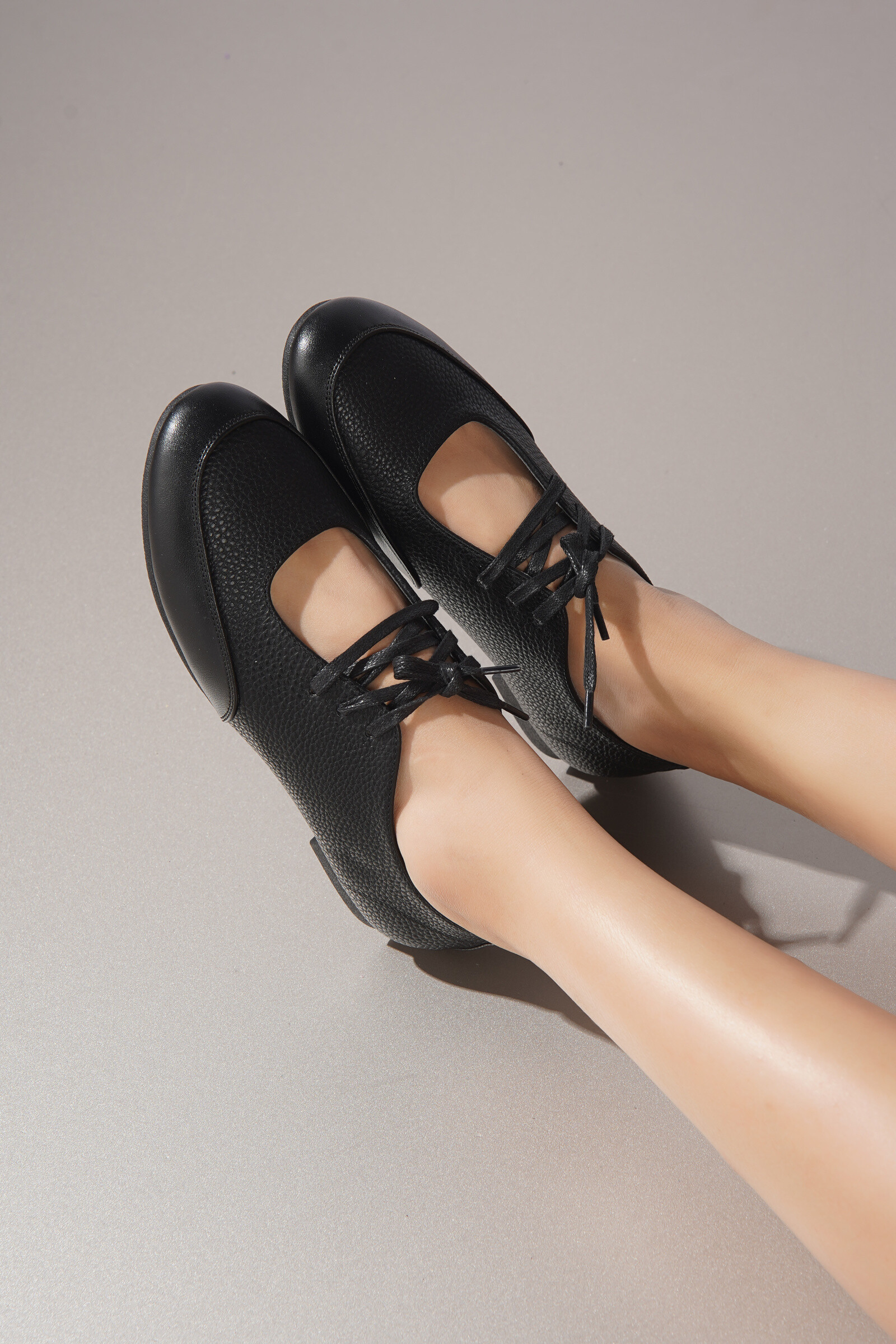 Großhändler TANIA - C'M Paris - Damen Ballerinas aus Kunstleder mit runder Spitze