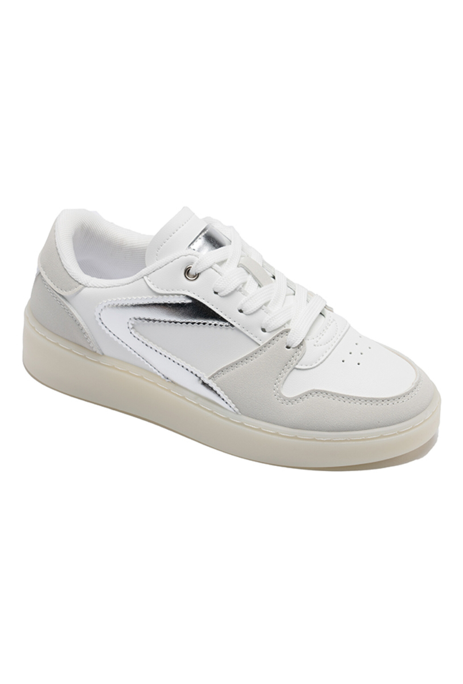 Mayorista TANIA - C'M Paris - ZAPATILLA CON CORDONES Y SUELA TRANSPARENTE