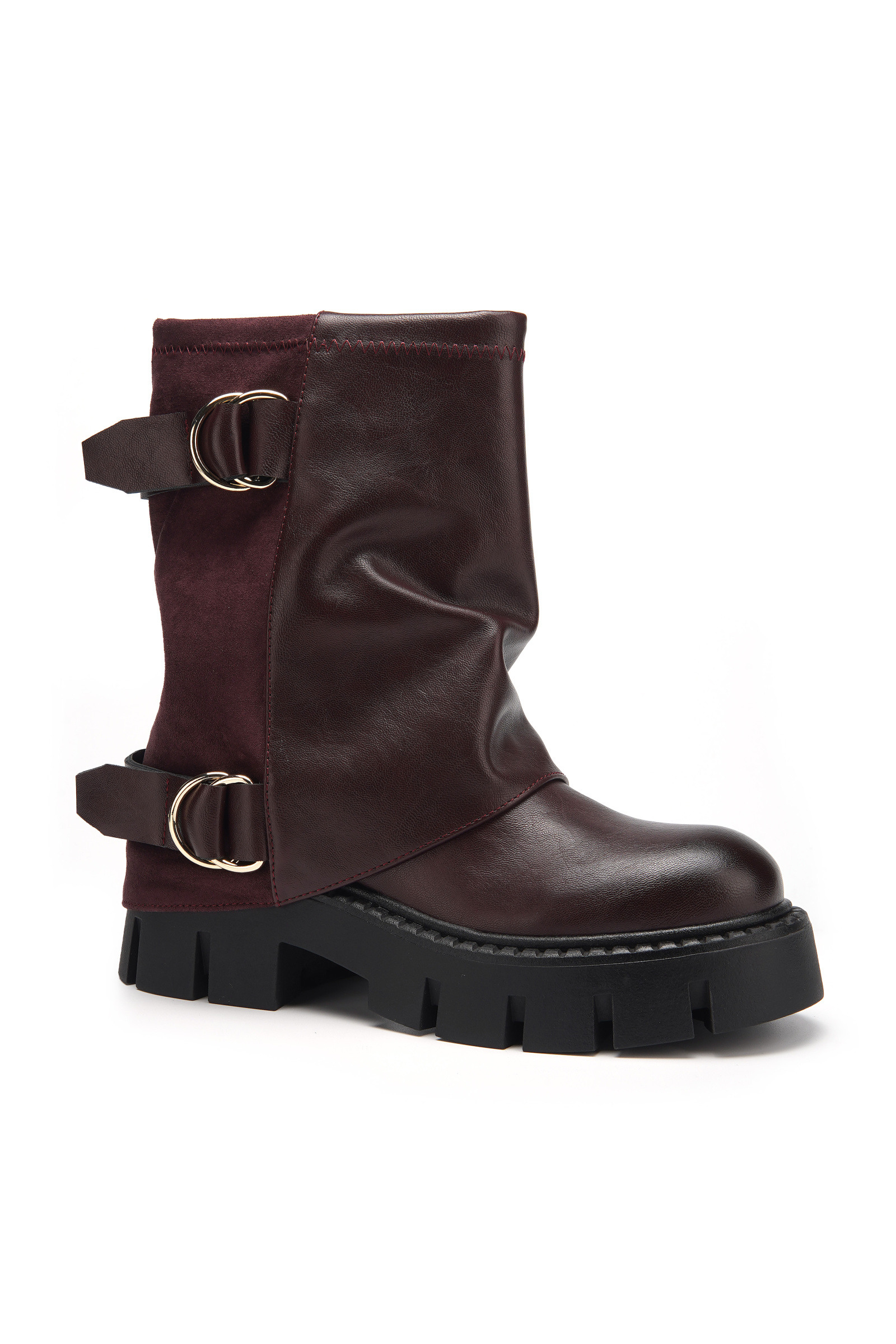 Grossiste TANIA - C'M Paris - Bottes biker femme semelle crantée
