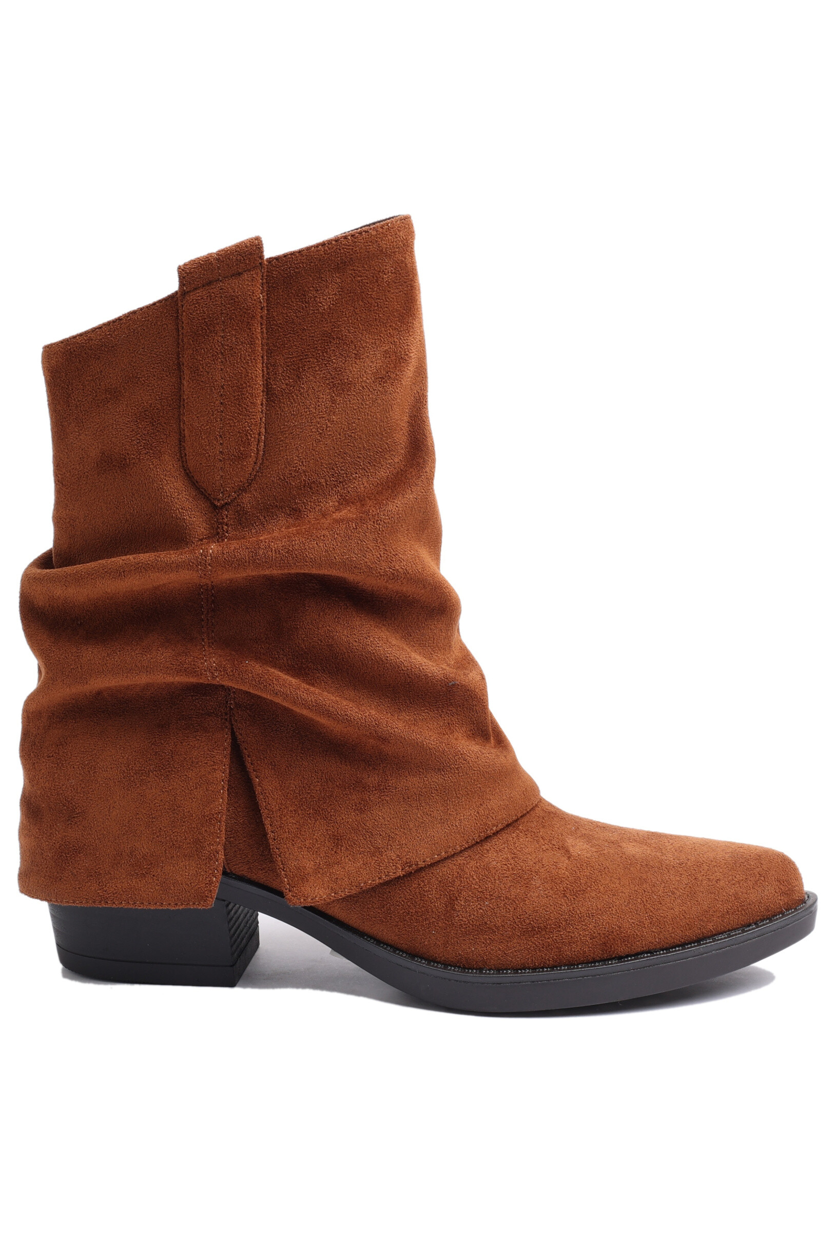 Grossiste TANIA - C'M Paris - Bottines Femme en Suédine -Style Décontracté & Chic