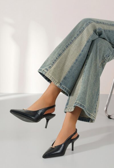 Großhändler TANIA - C'M Paris - Slingback-Pumps mit Stiletto-Absatz Großhändler TANIA - C'M Paris - Slingback-Pumps mit Stiletto-Absatz