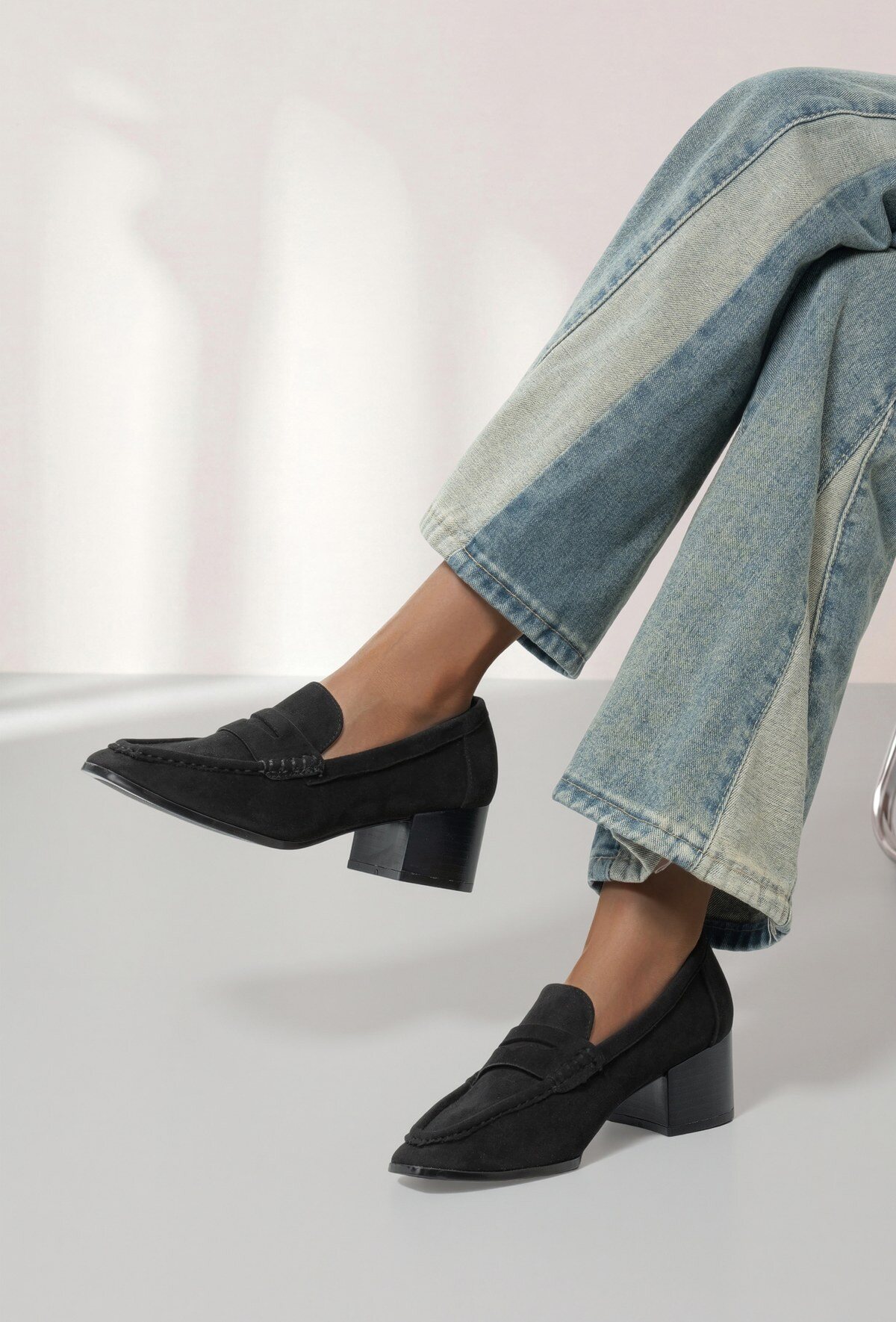 Wholesaler TANIA - C'M Paris - Penny loafers with block heel