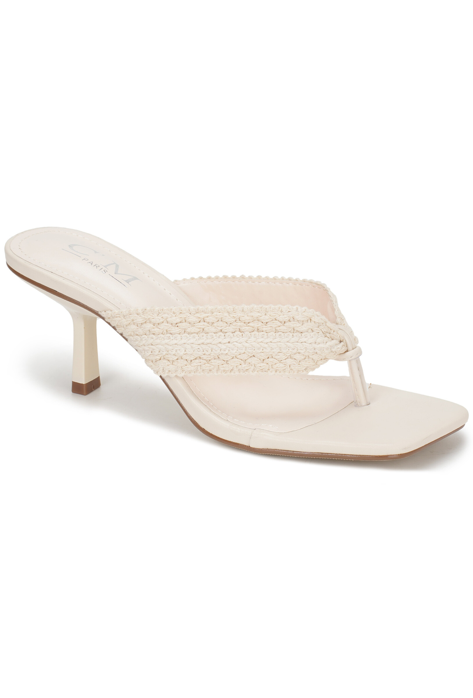 Grossiste TANIA - C'M Paris - mule petit talon entredoigt