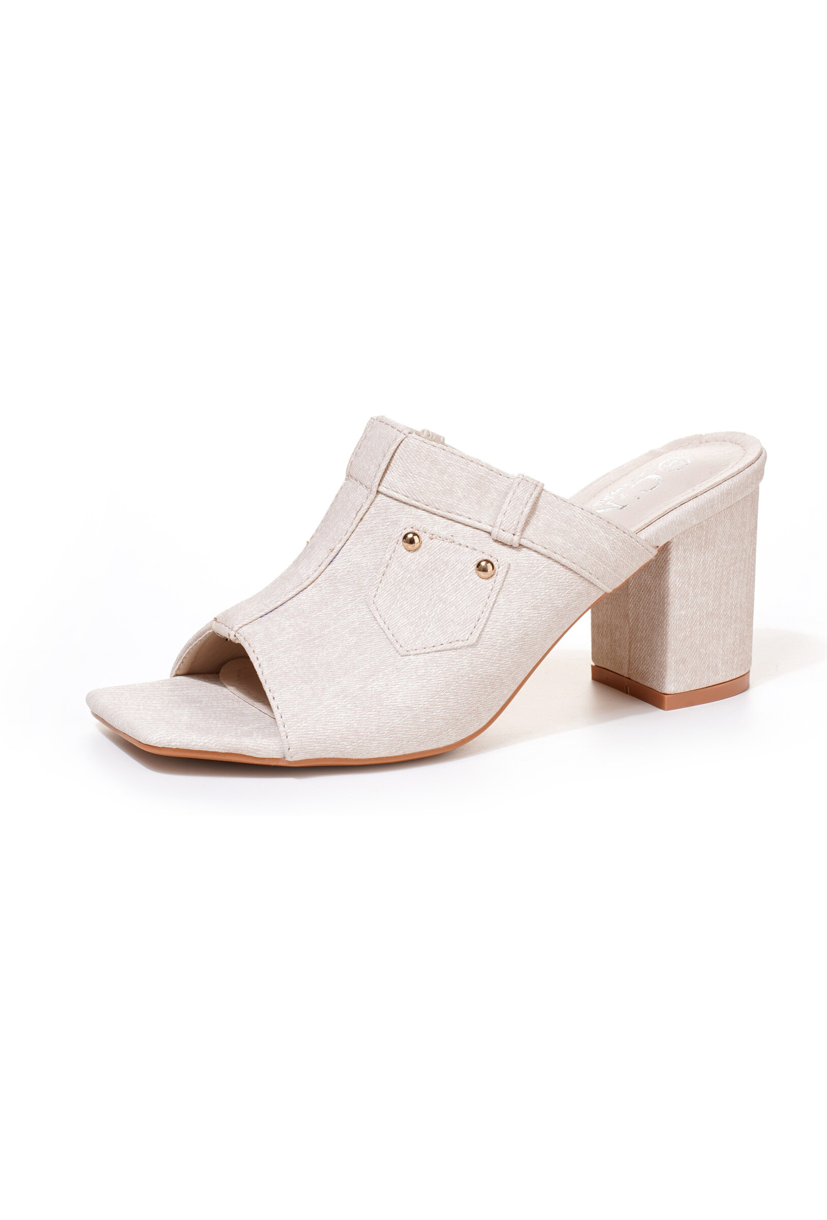 Wholesaler TANIA - C'M Paris - Bloc mules in jeans