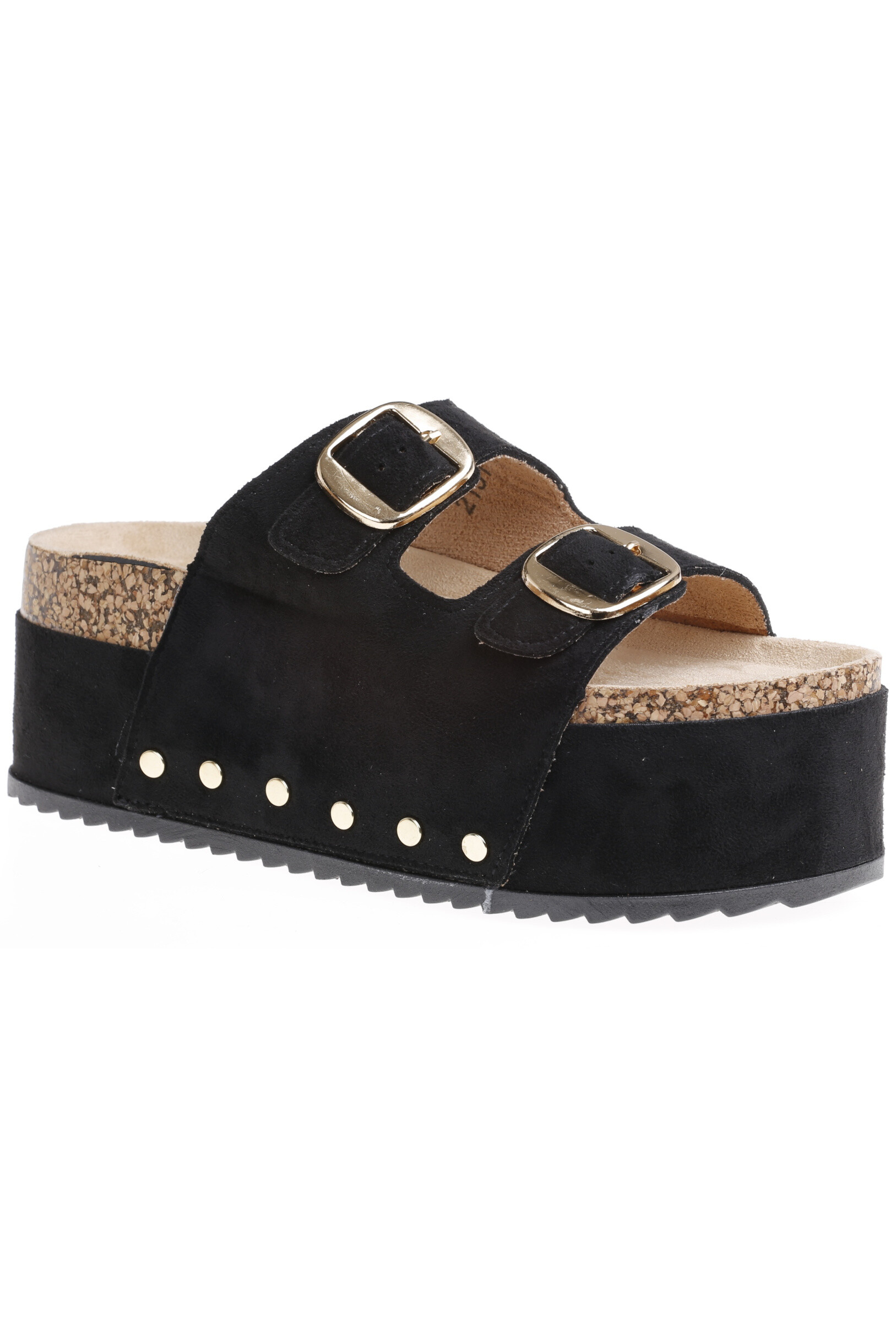 Grossiste TANIA - C'M Paris - mule plateforme double brides semelle confort