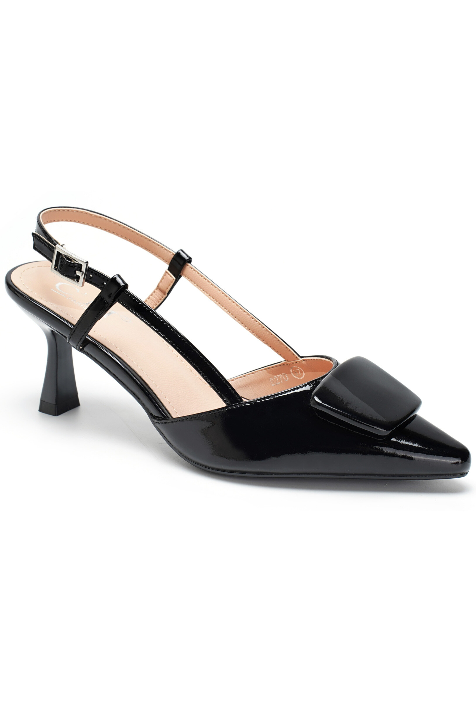 Grossiste TANIA - C'M Paris - sandales talon 4 cm slingback bride arrière