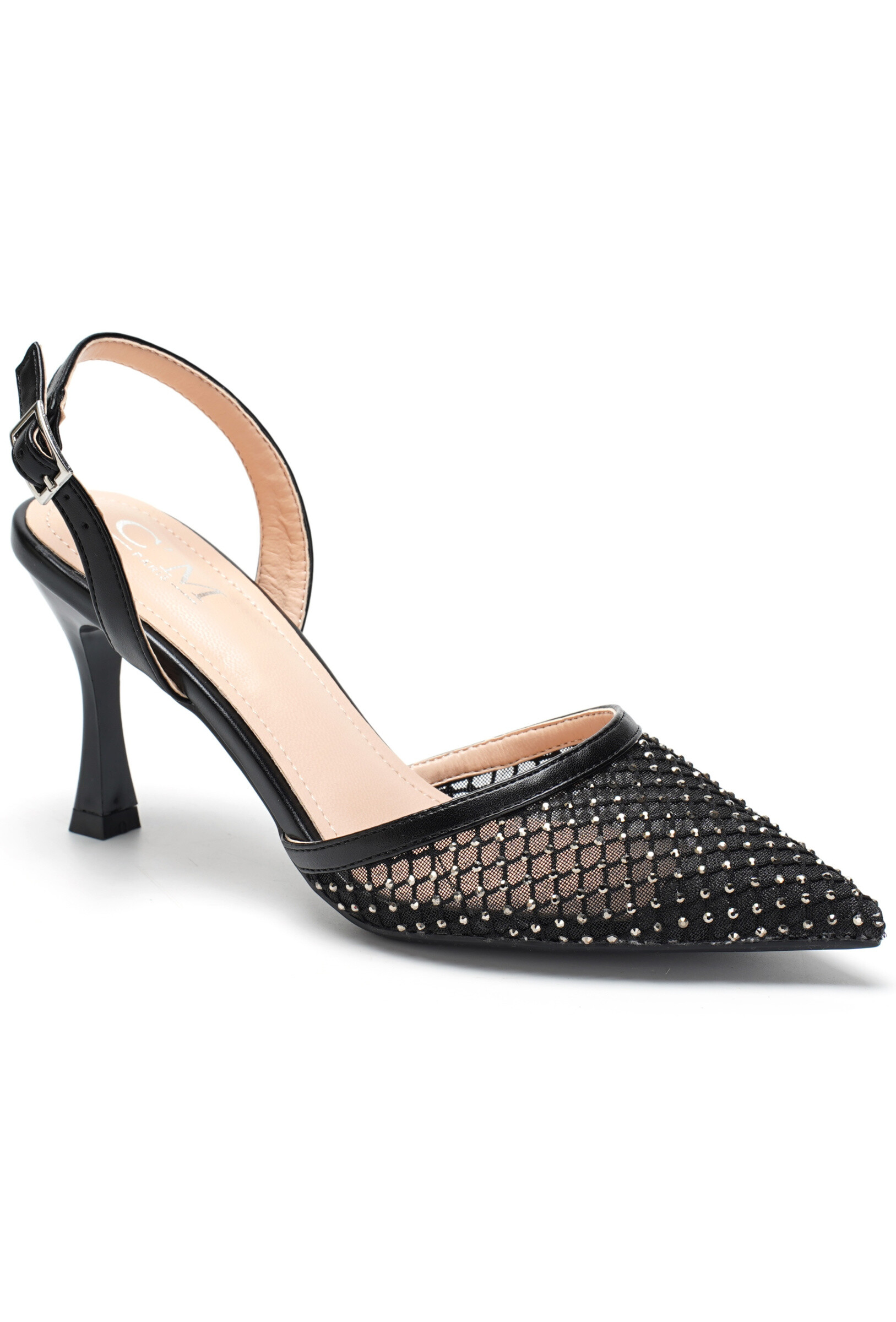 Wholesaler TANIA - C'M Paris - mesh/fishnet heel sandals