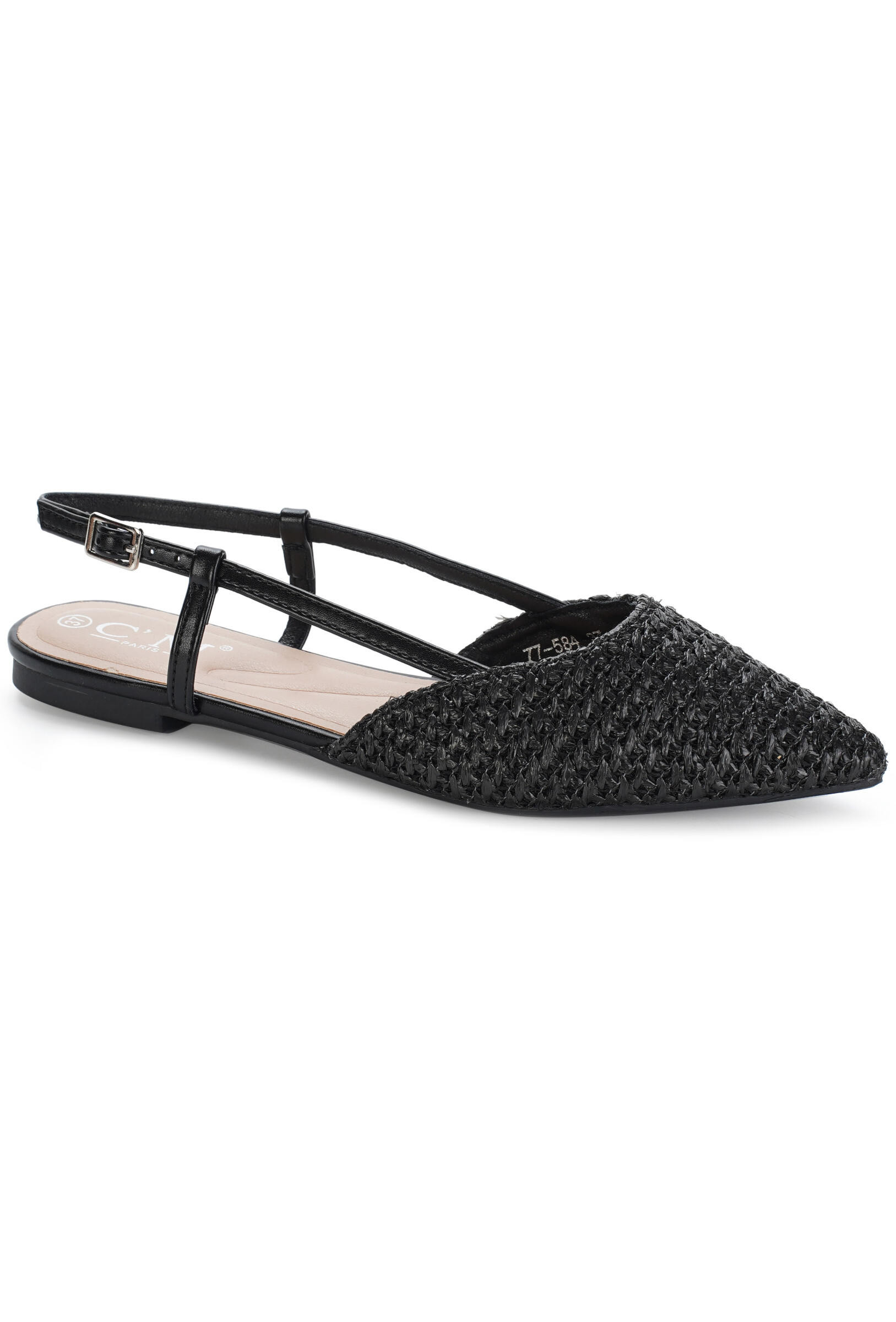 Wholesaler TANIA - C'M Paris - slingback flat sandals with slingbacks