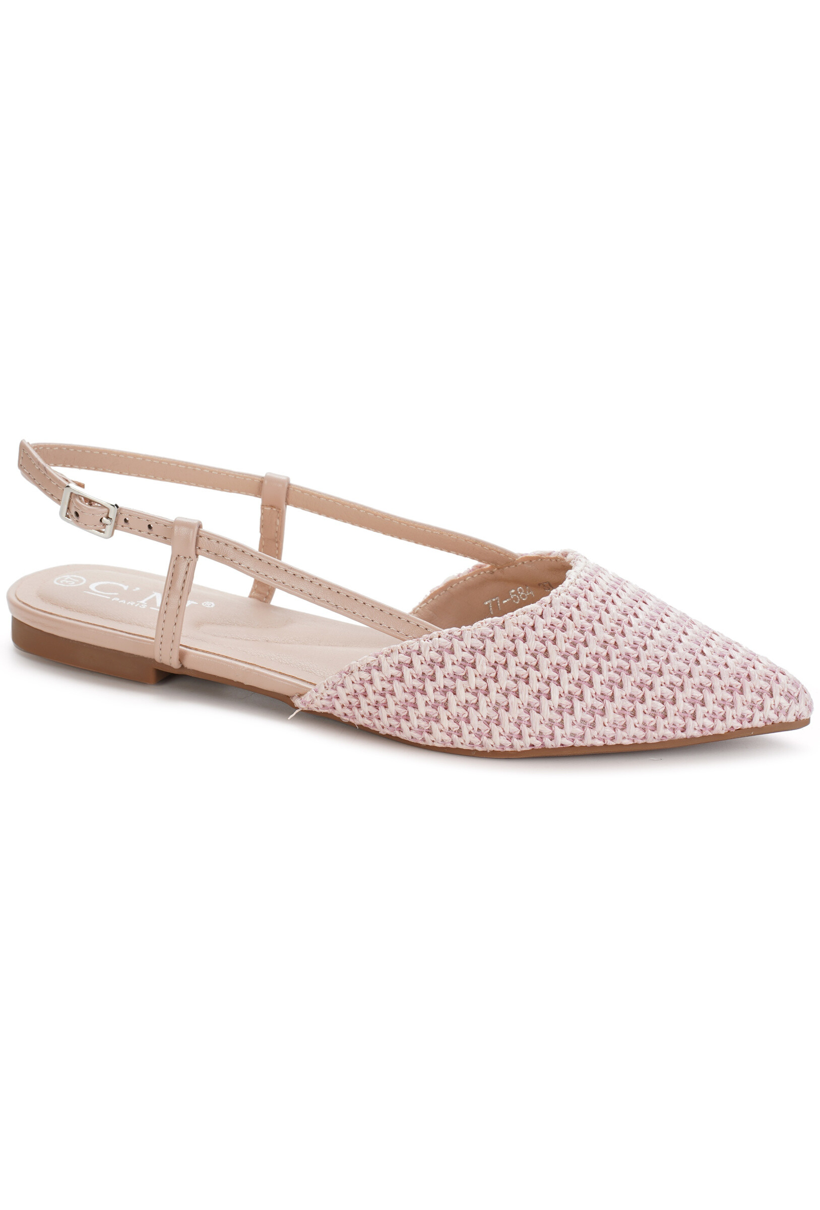 Wholesaler TANIA - C'M Paris - slingback flat sandals with slingbacks