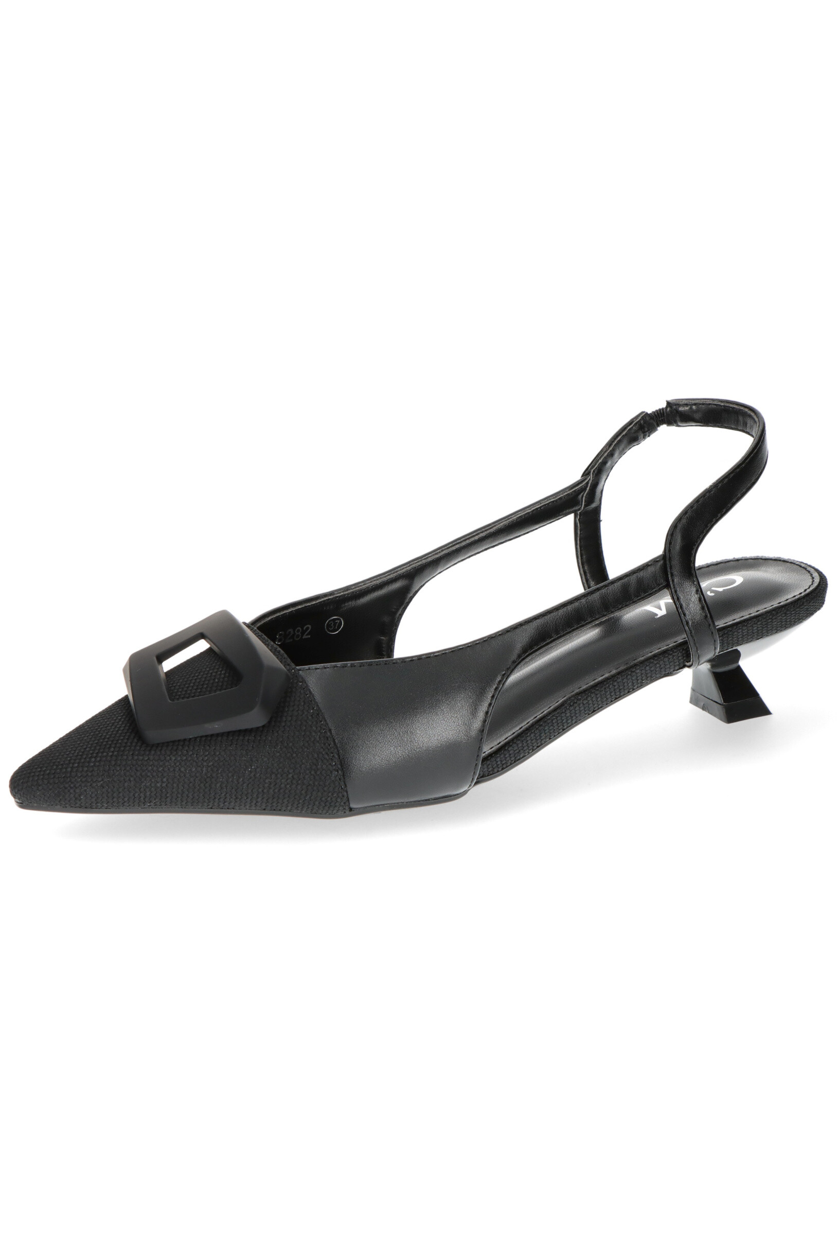 Grossiste TANIA - C'M Paris - sandale slingback petit talon bi-matière