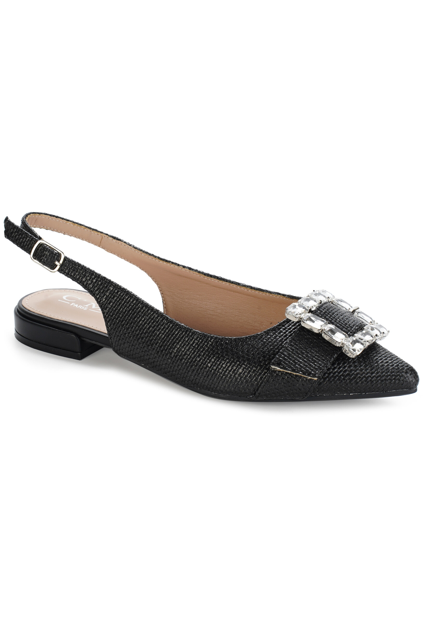 Grossiste TANIA - C'M Paris - sandales plates slingback brides arrière