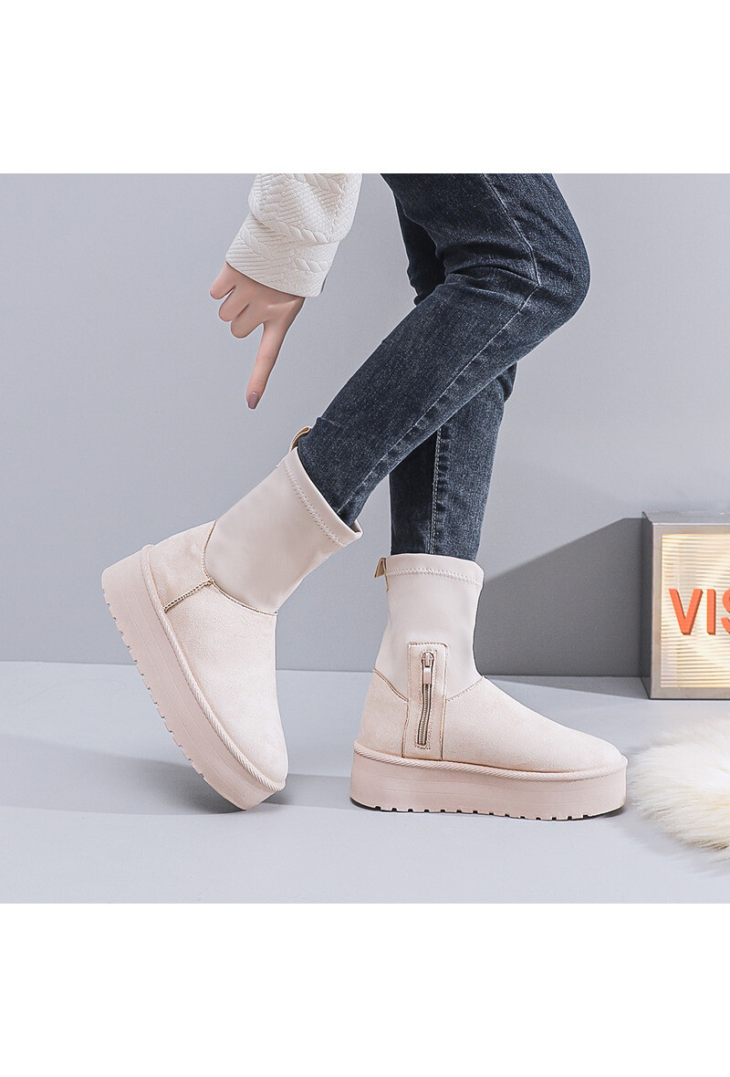 Wholesaler TANIA - C'M Paris - fur-lined ankle boot