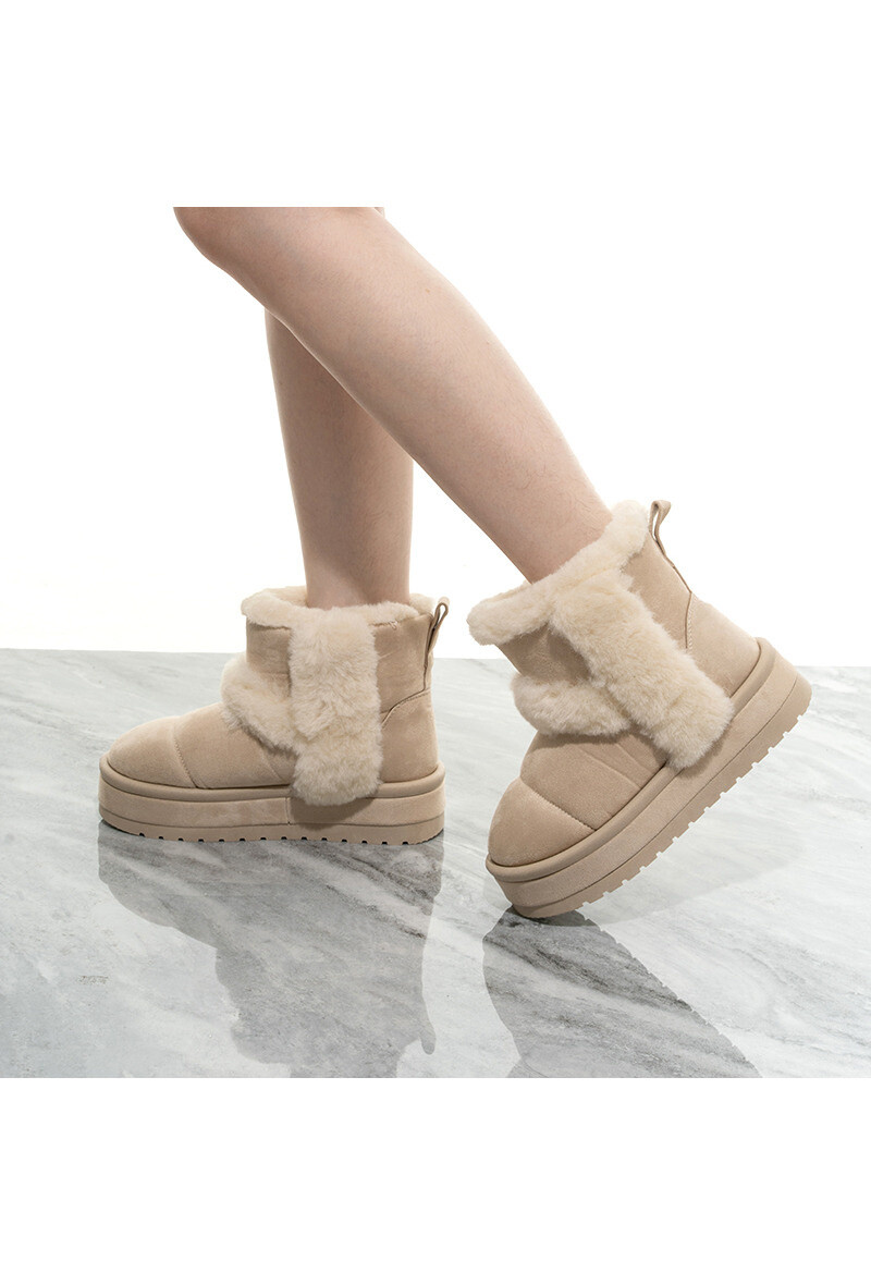 Wholesaler TANIA - C'M Paris - fur-lined ankle boot