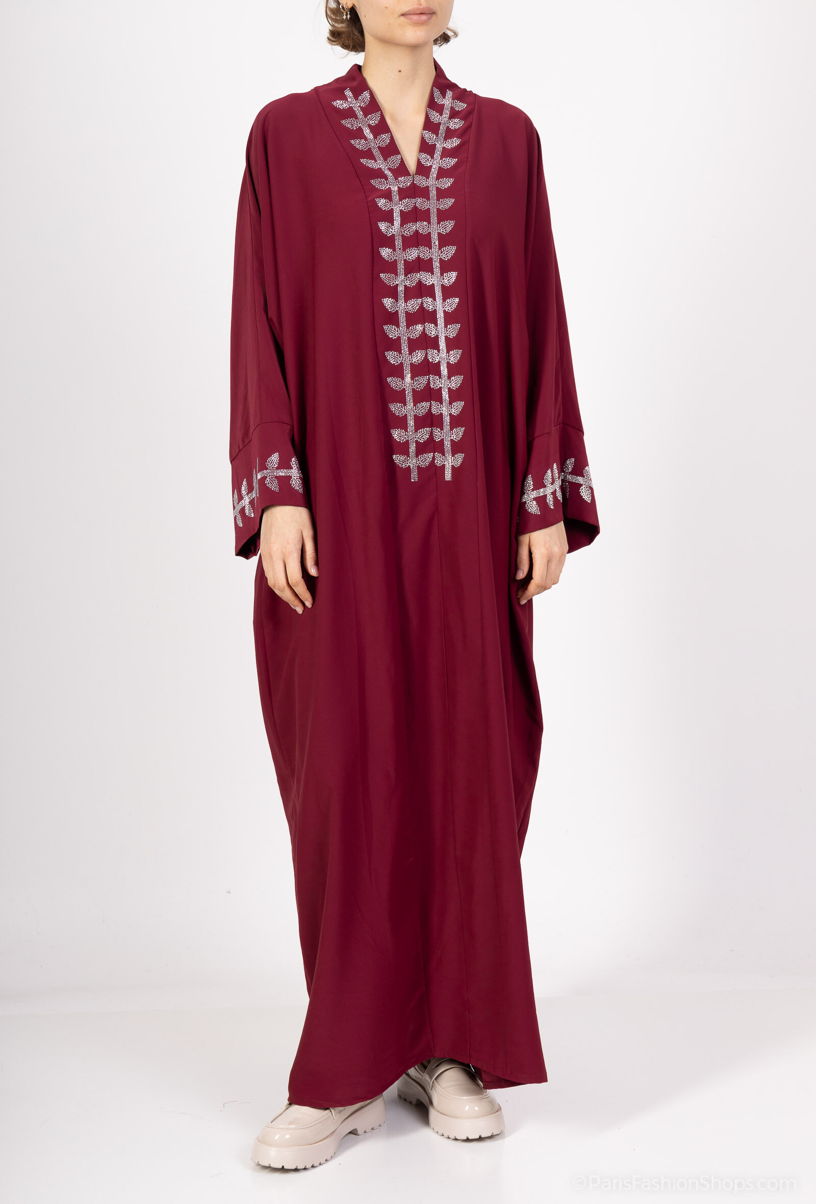 Grossista Tendance - Colletto di Abaya Strasse Laurier e maneggiare imitazione medina Seliers imitazione
