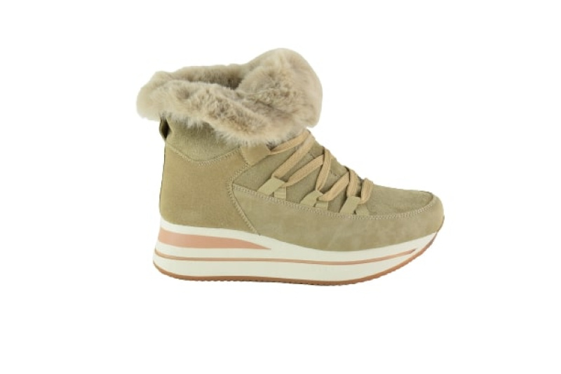 Grossiste The Divine Factory - BASKETS FOURRÉES FEMME
