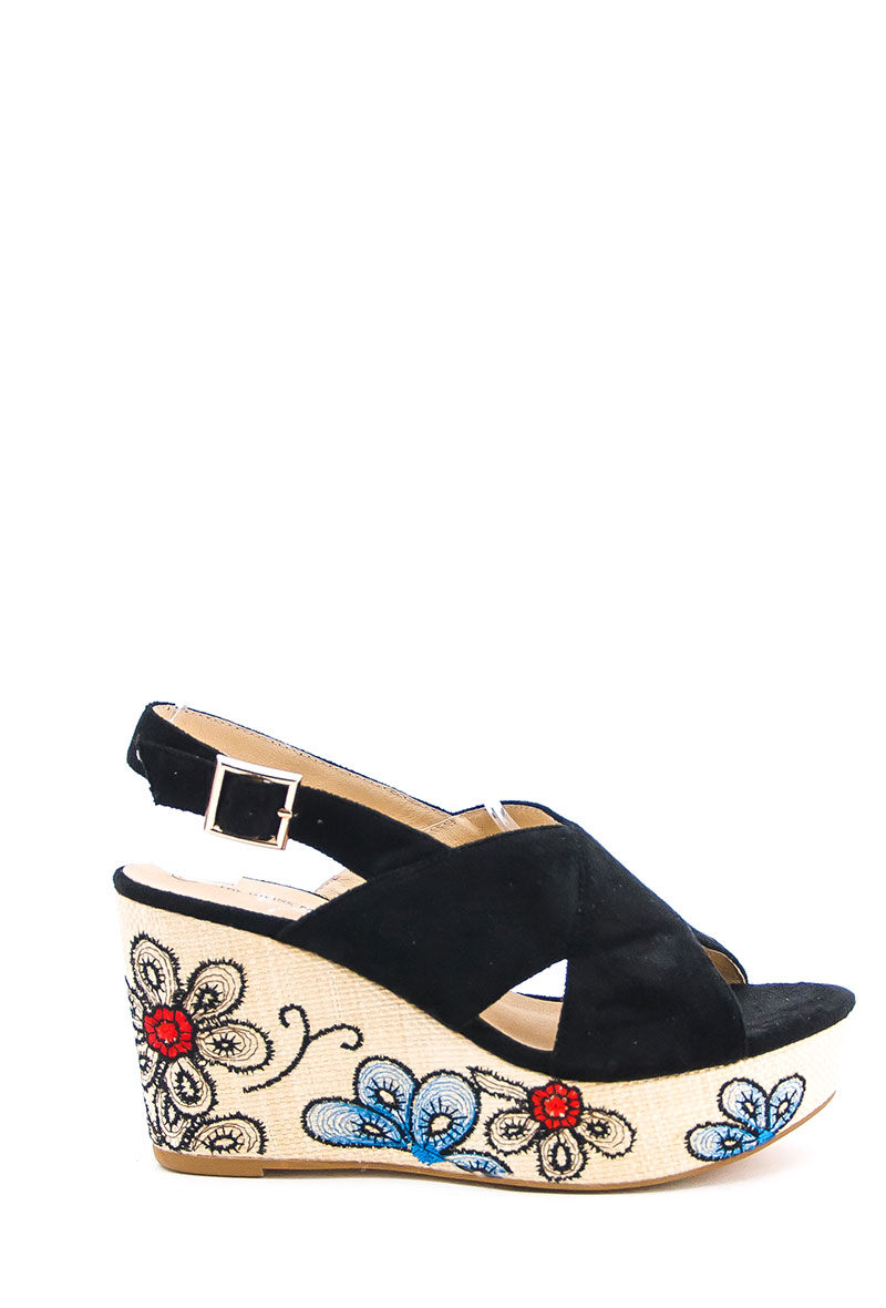 Großhändler The Divine Factory - Keilsandalette für Damen