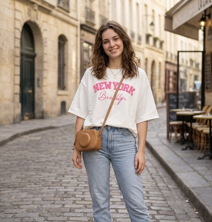 Wholesaler TIMIAMI - New embroidered sweatshirt