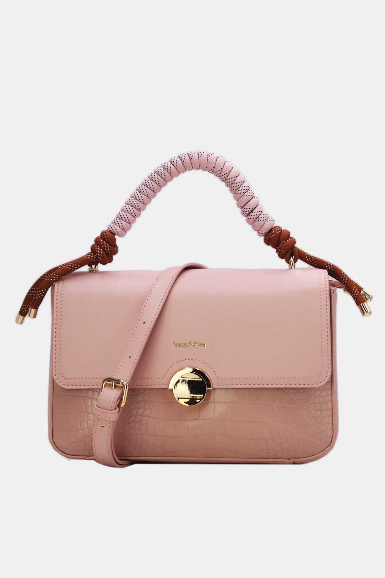 Grossiste Tom & Eva - Sac Besace Femme à Anse Cordes