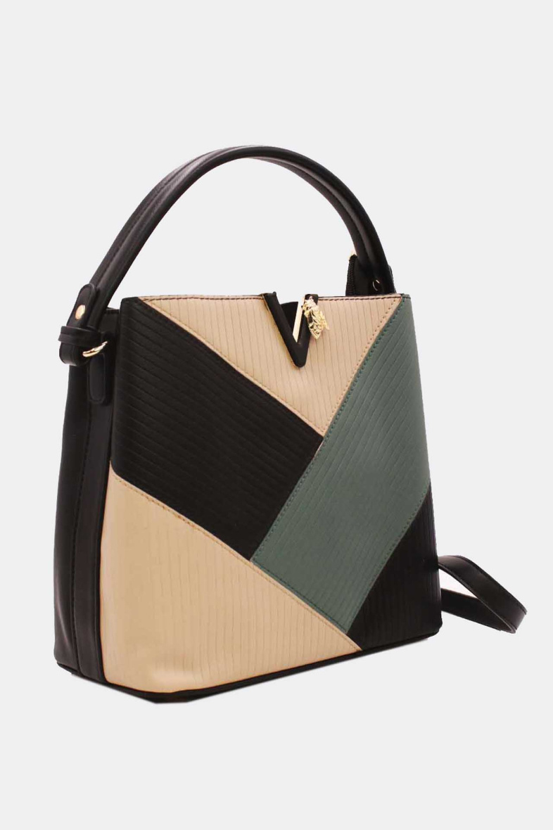 Wholesaler Tom & Eva - V-Shaped Bucket Bag With Little Bee