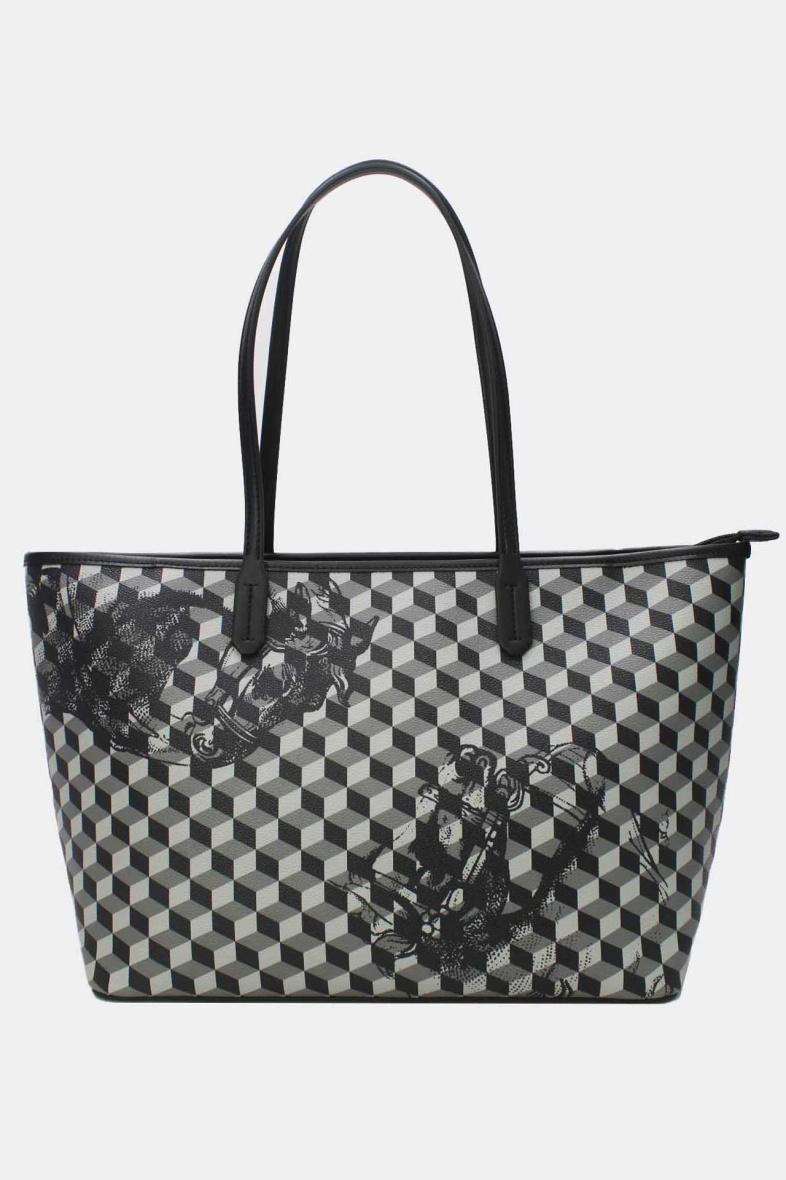 Wholesaler Tom & Eva - Classic Monogram Tote Bag